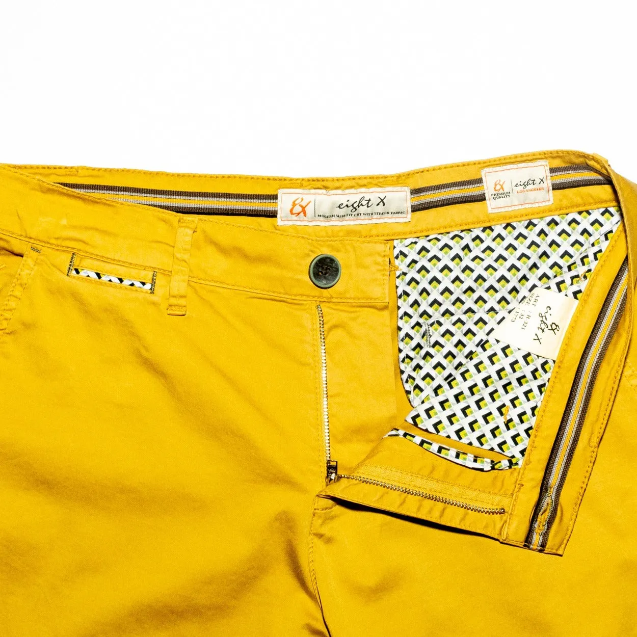 Regalia Chino Shorts - Mustard