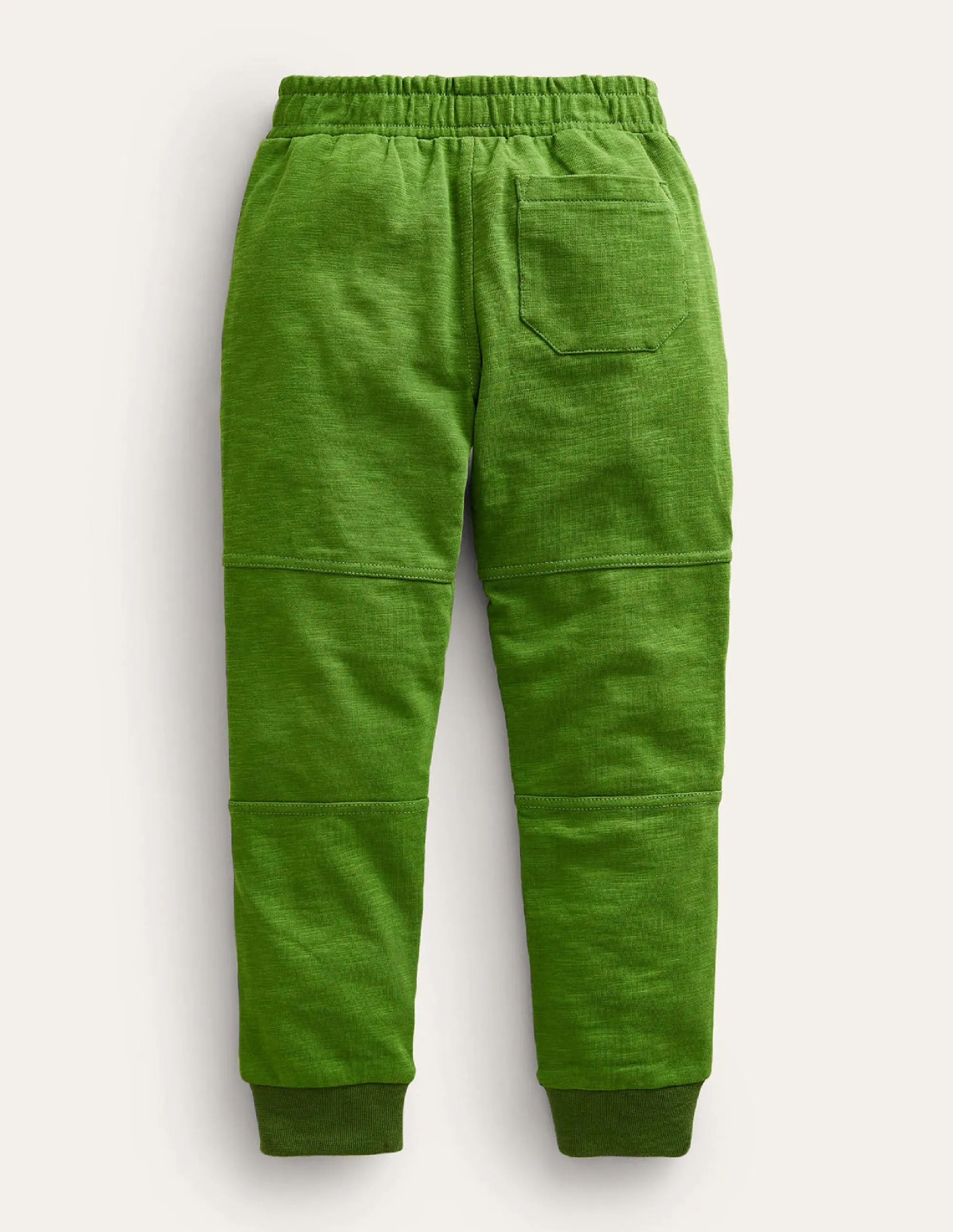 Reinforced Knee Joggers-Pea Green