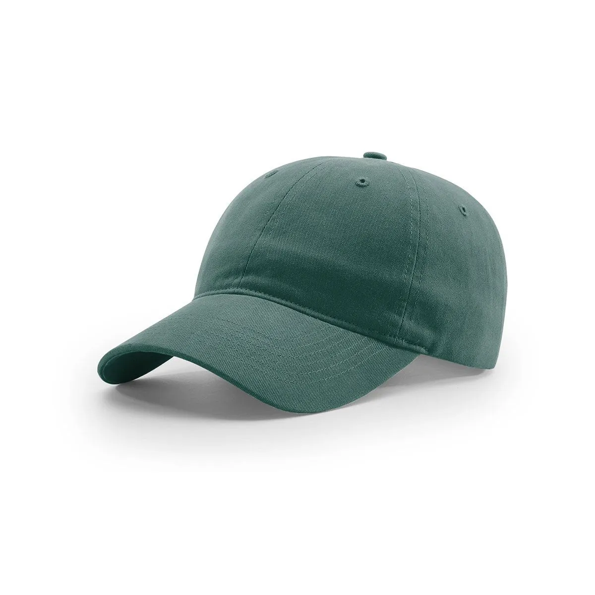 Richardson Dark Green Lifestyle Unstructured Brushed Chino Cap