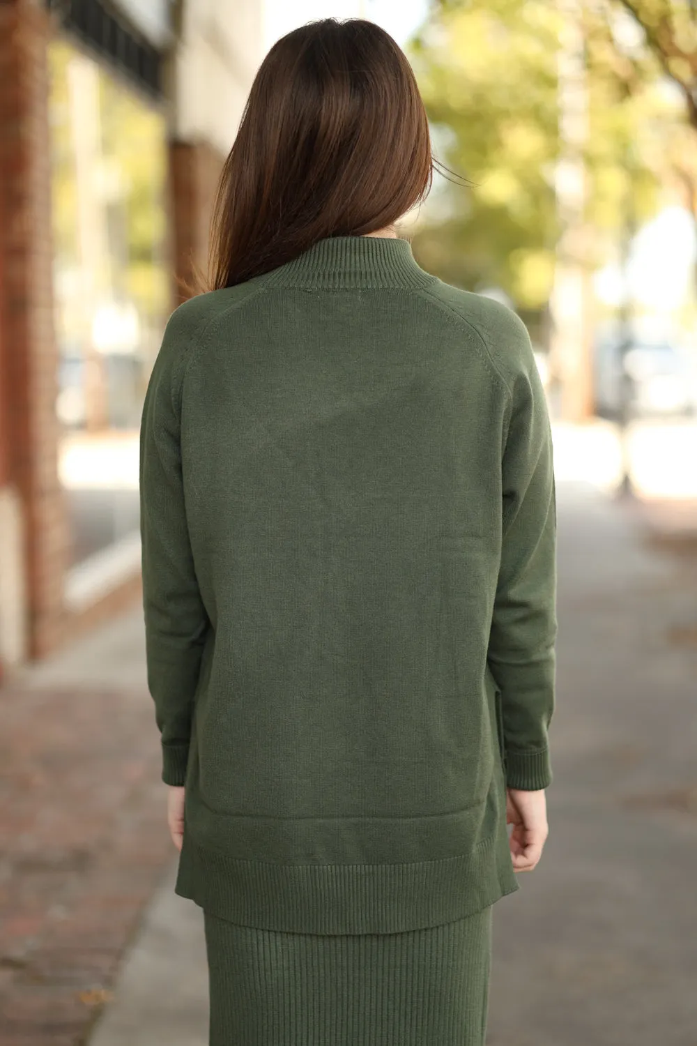 Rowan Sweater - Olive