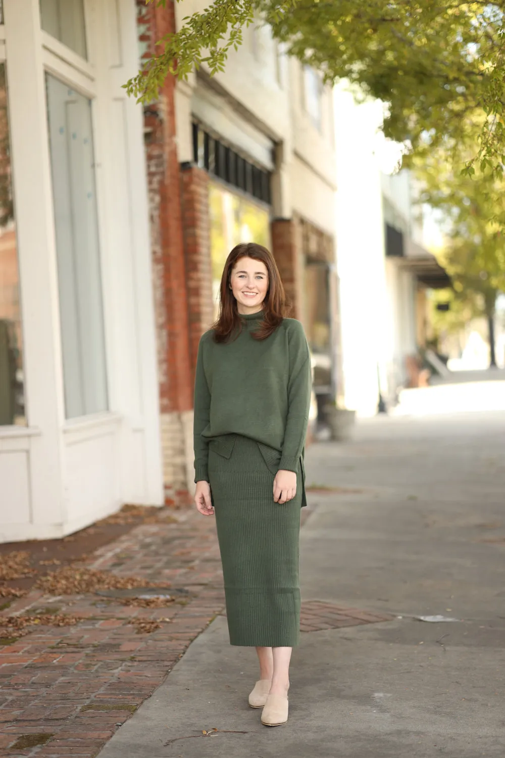 Rowan Sweater - Olive