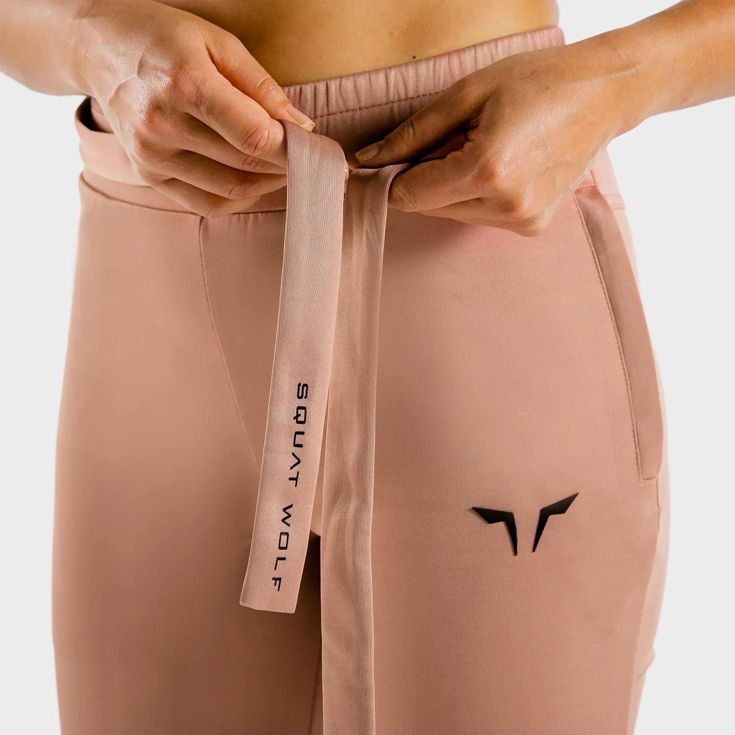 She-Wolf Do-Knot-Joggers - Dusty Rose