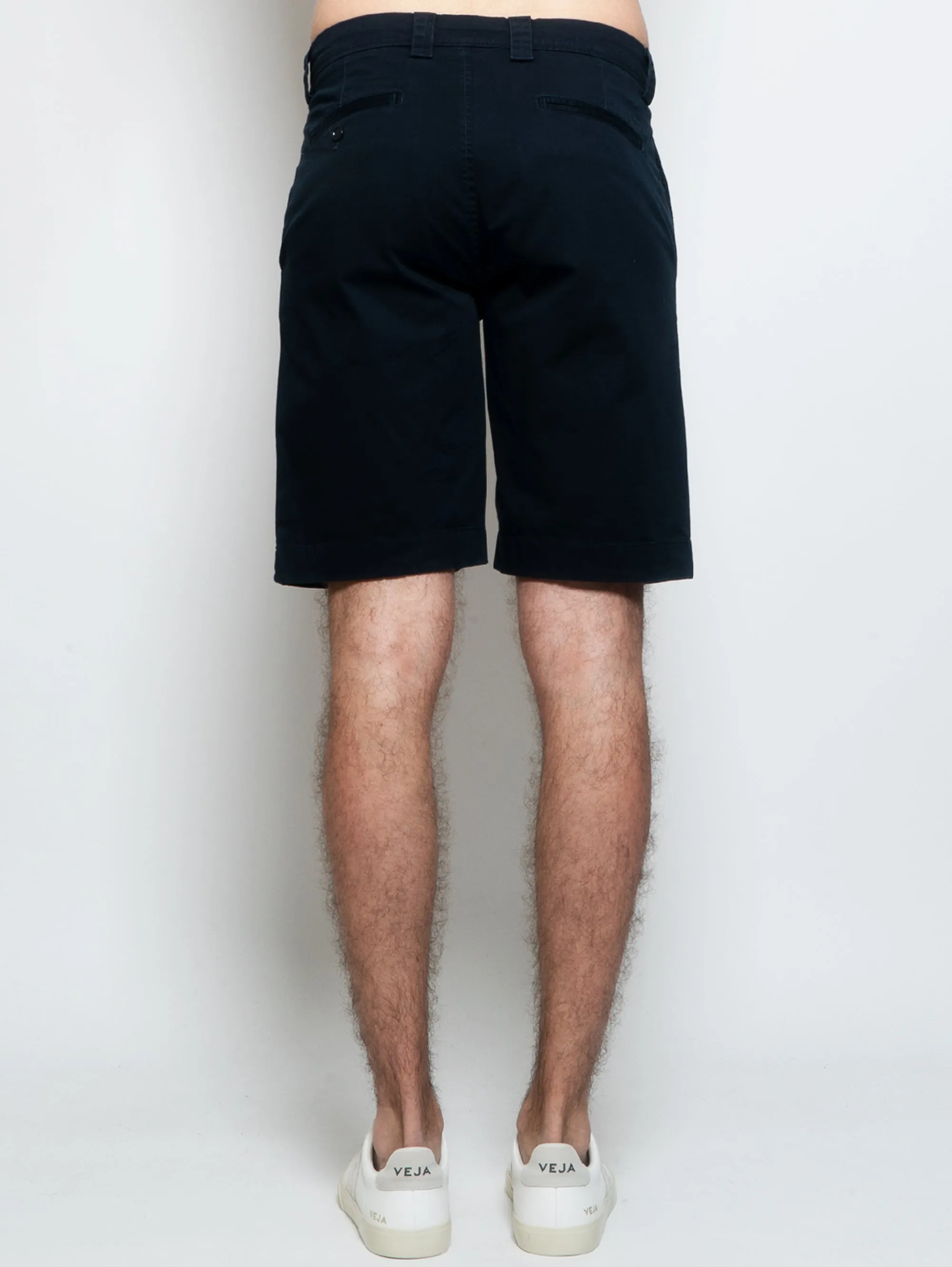 Shorts Chino in Cotone Blu