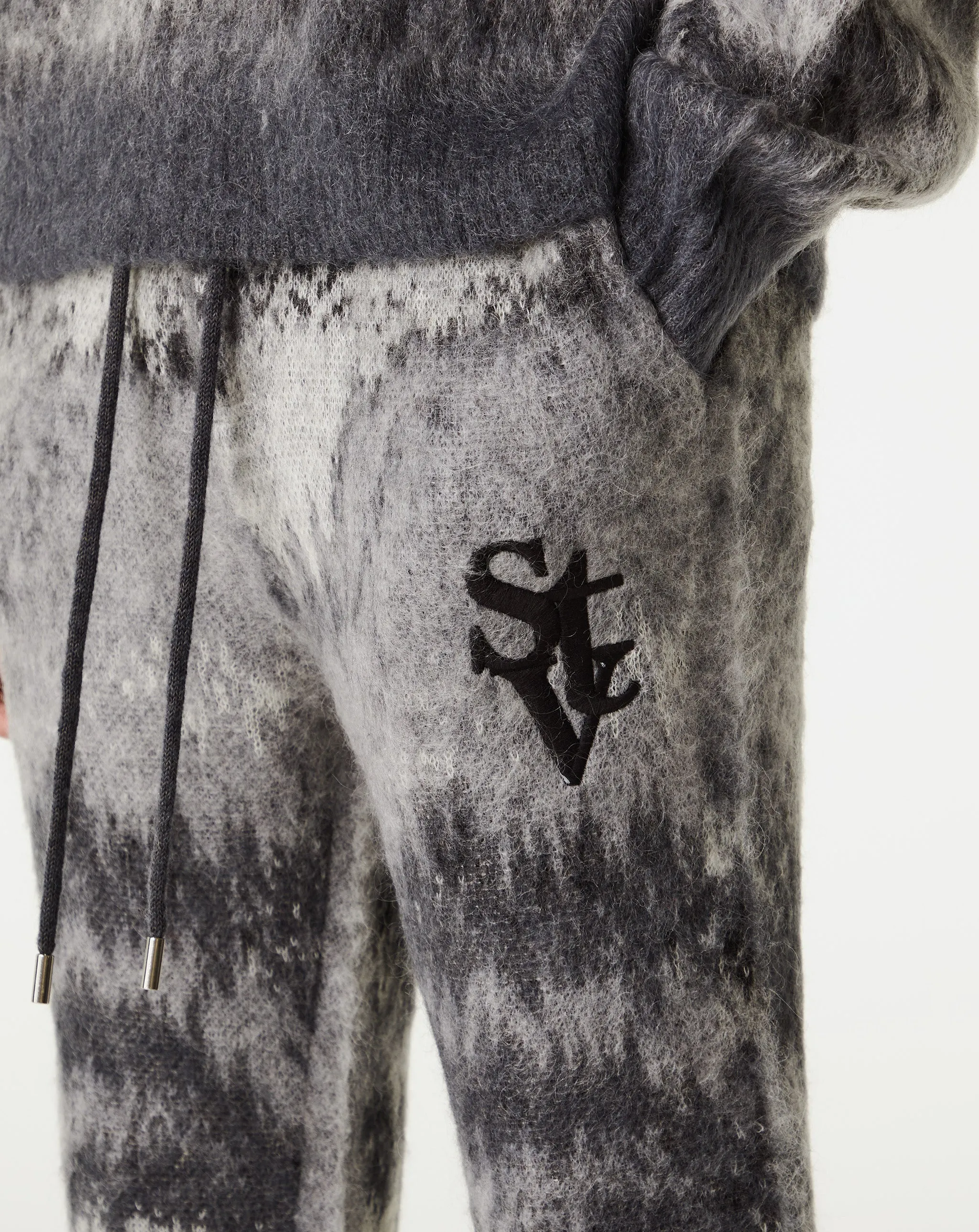 Signature Mohair Flare Joggers