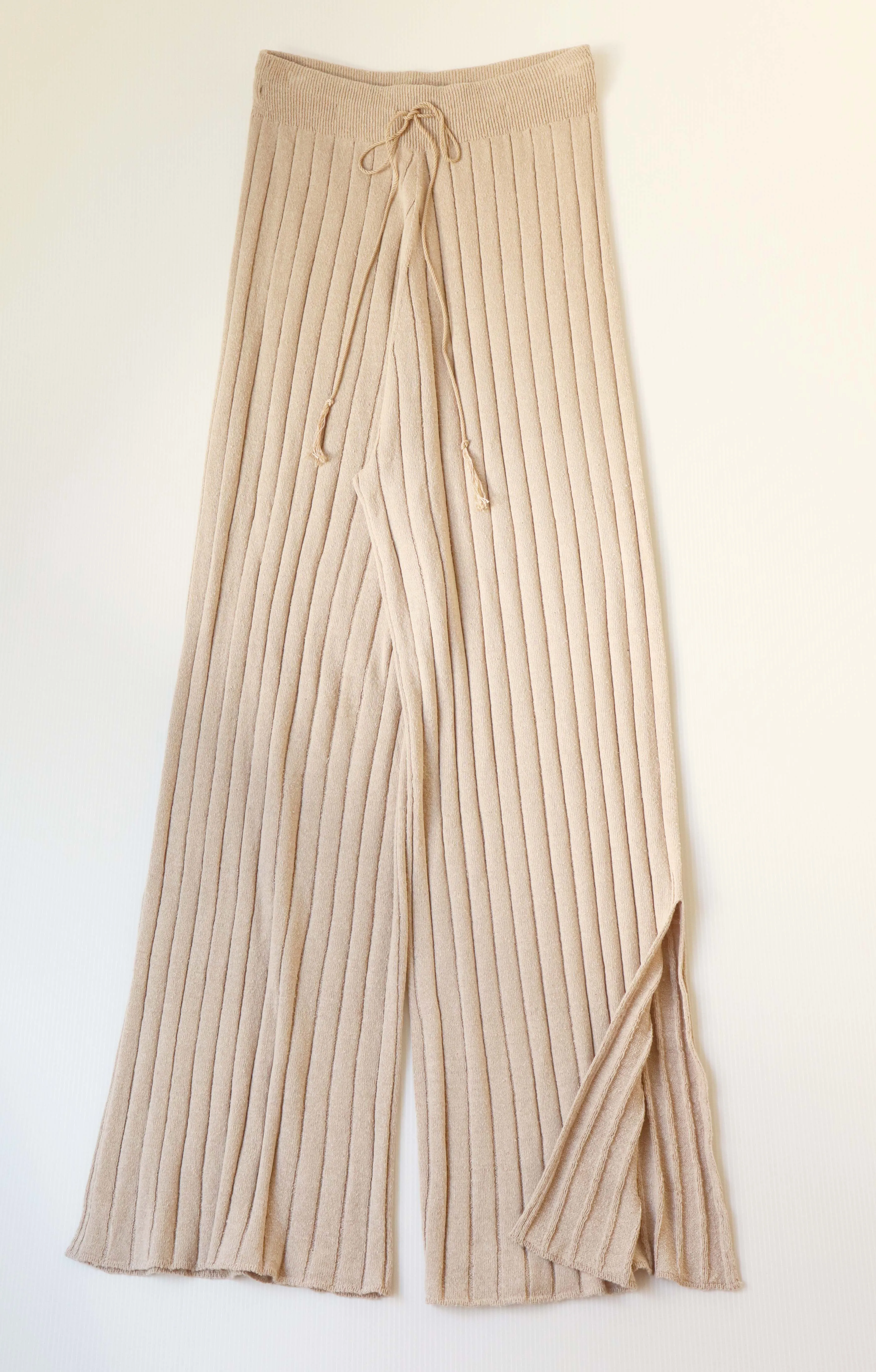 Silk Rib Pants  [ Classic ] Eco Silk