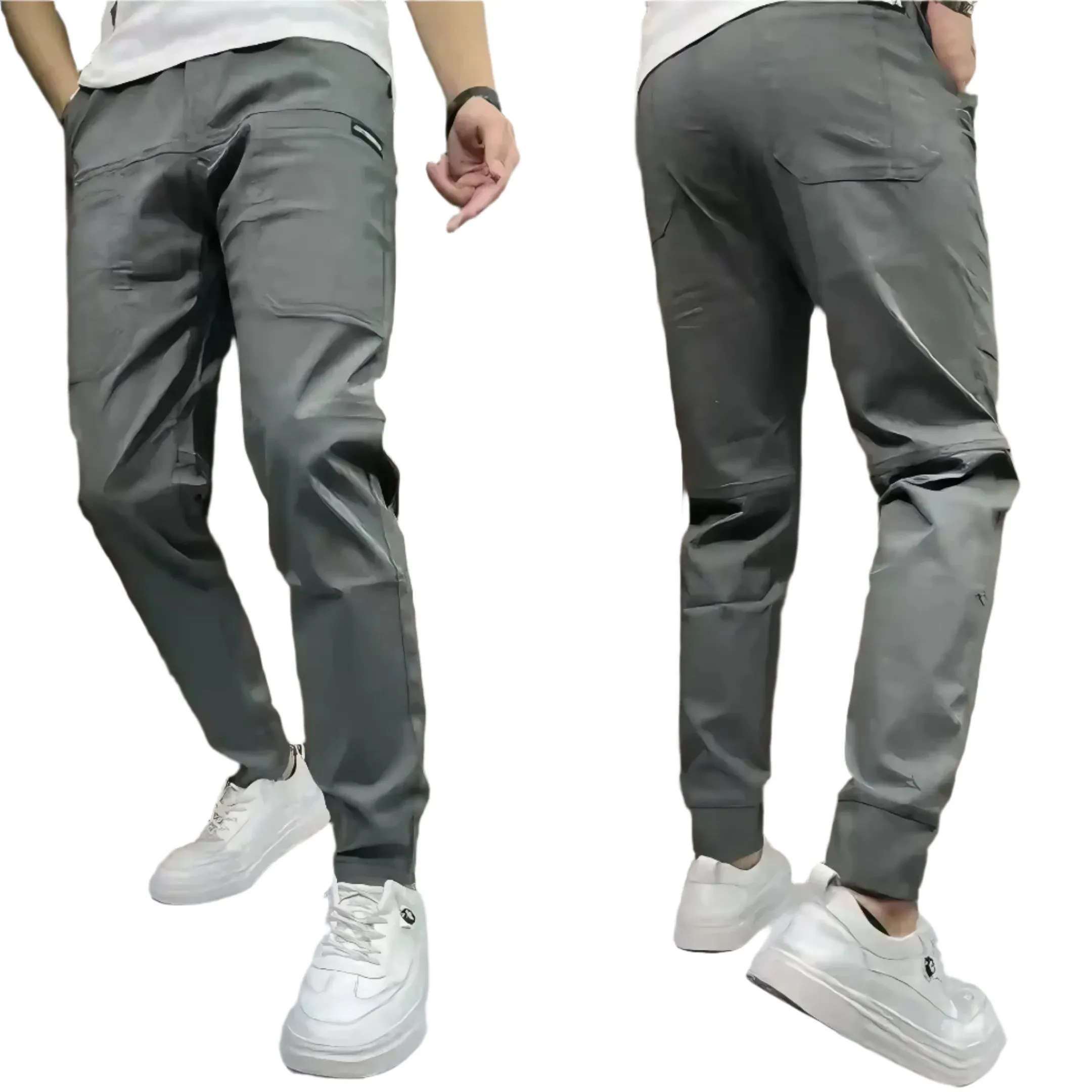 Stretchy Cargo Pants,Mens comfort pants