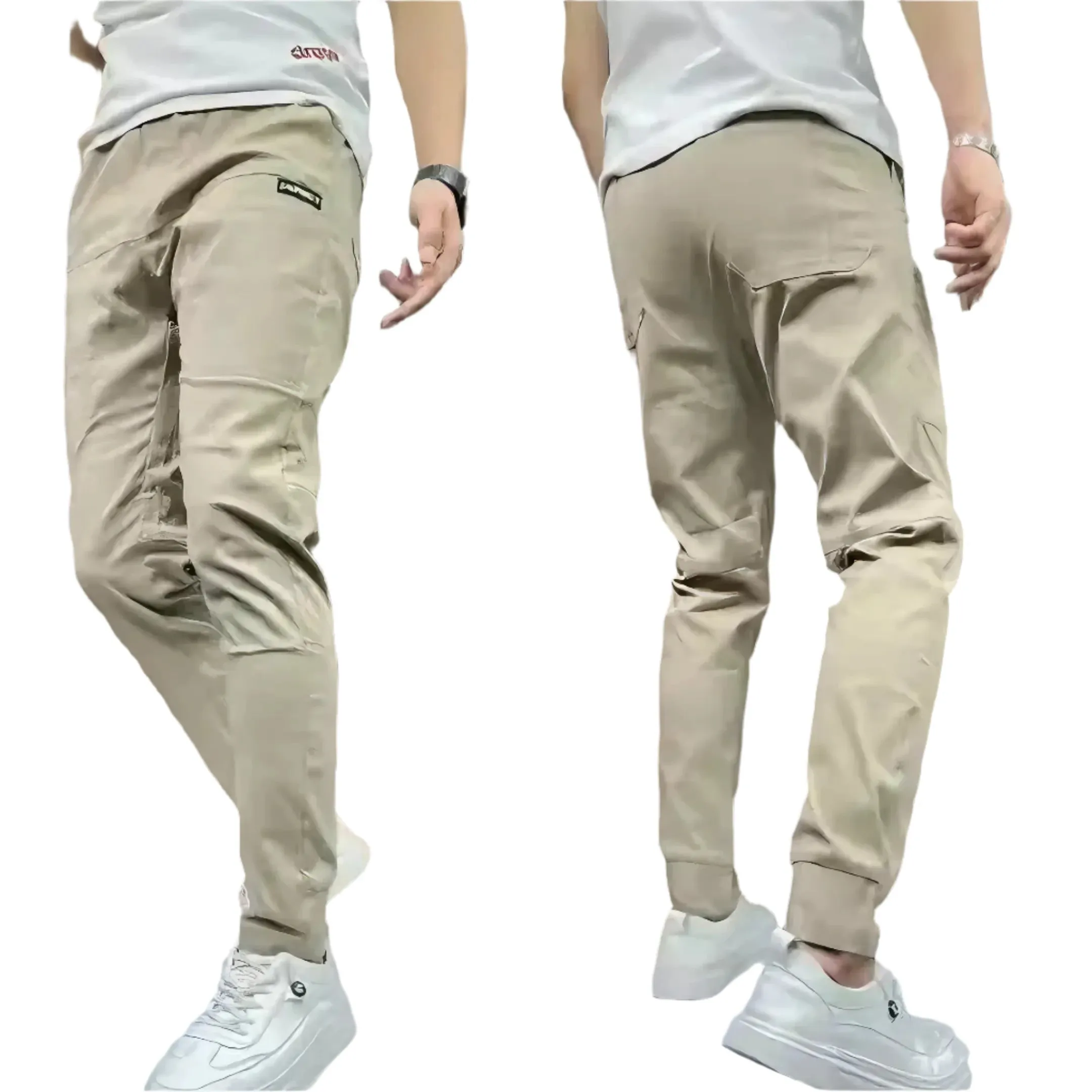 Stretchy Cargo Pants,Mens comfort pants