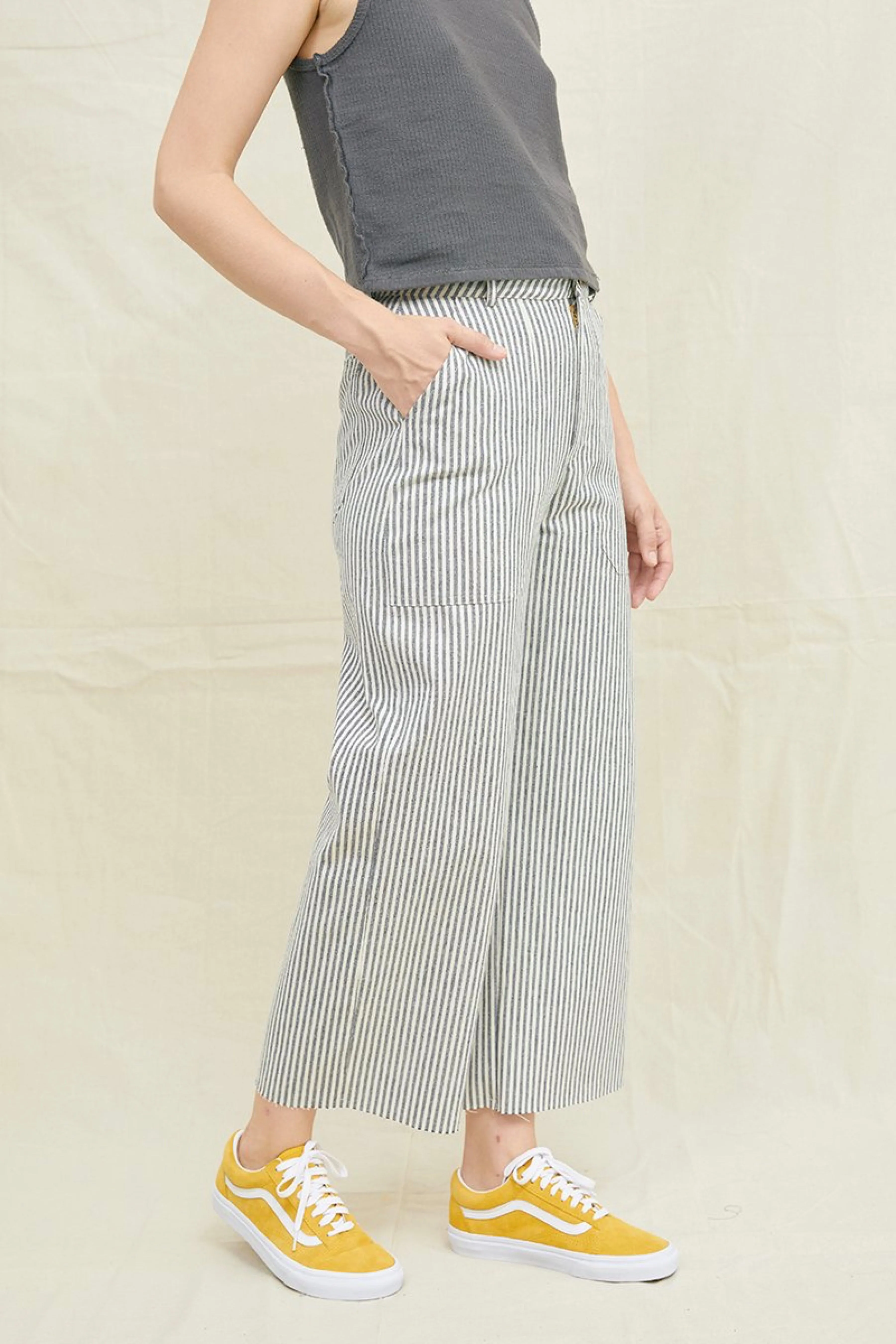 Stripe Utility Pants