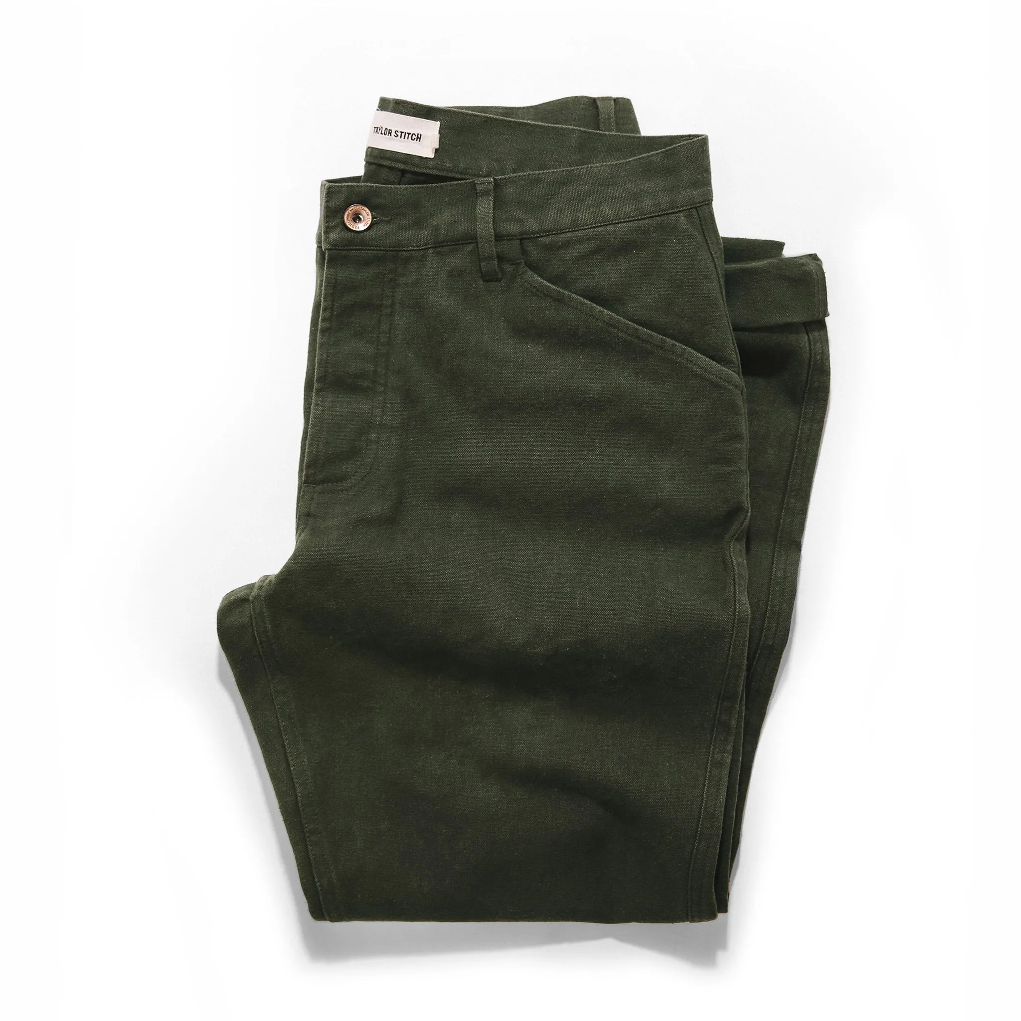 The Camp Pant in Dark Olive Boss Duck