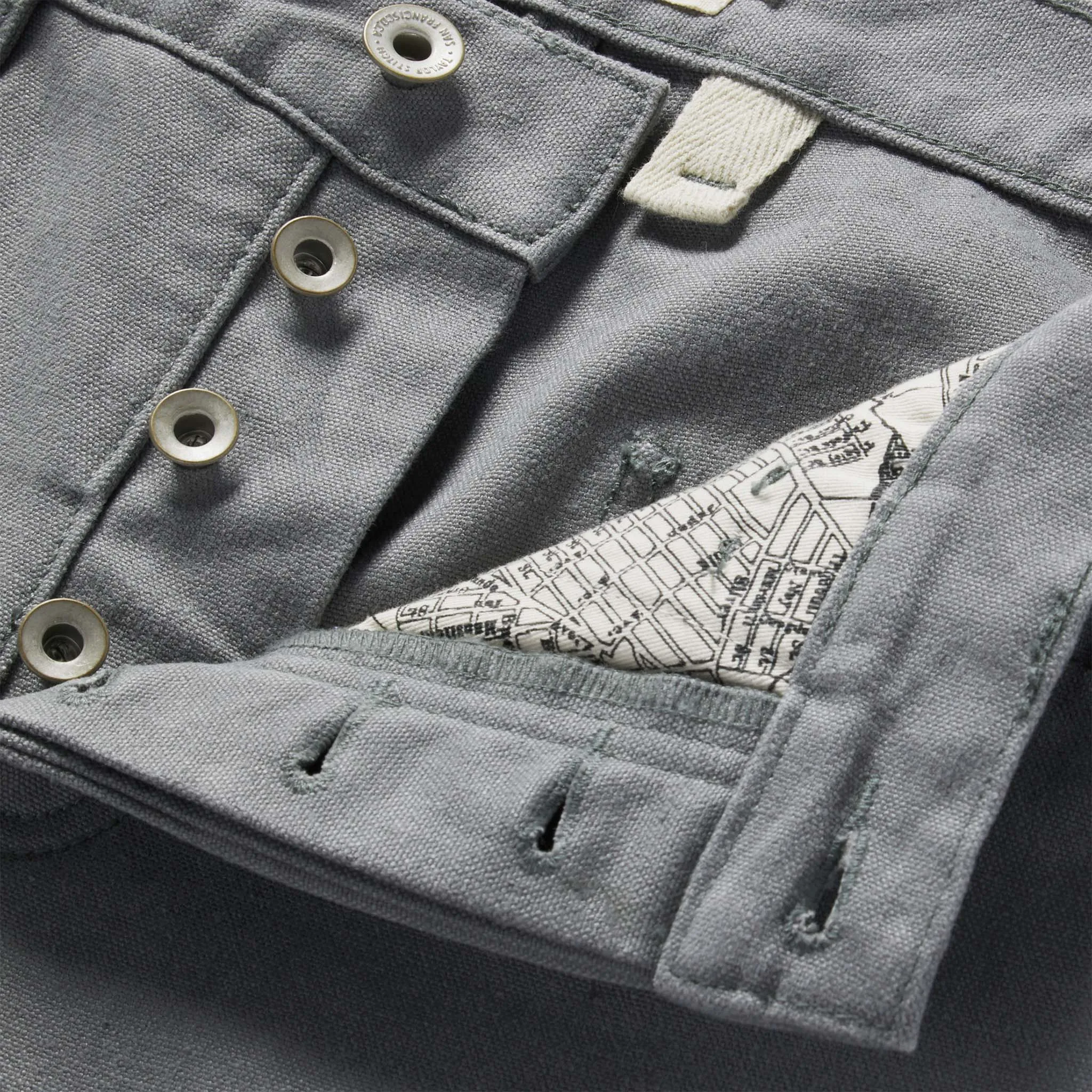 The Camp Pant in Gravel Boss Duck