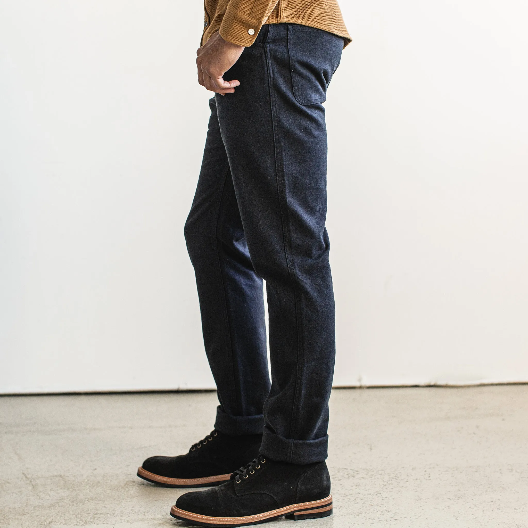 The Camp Pant in Indigo Boss Duck