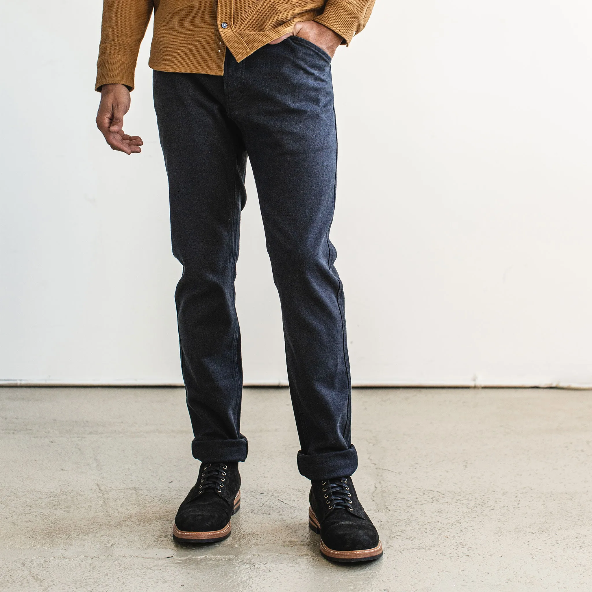 The Camp Pant in Indigo Boss Duck