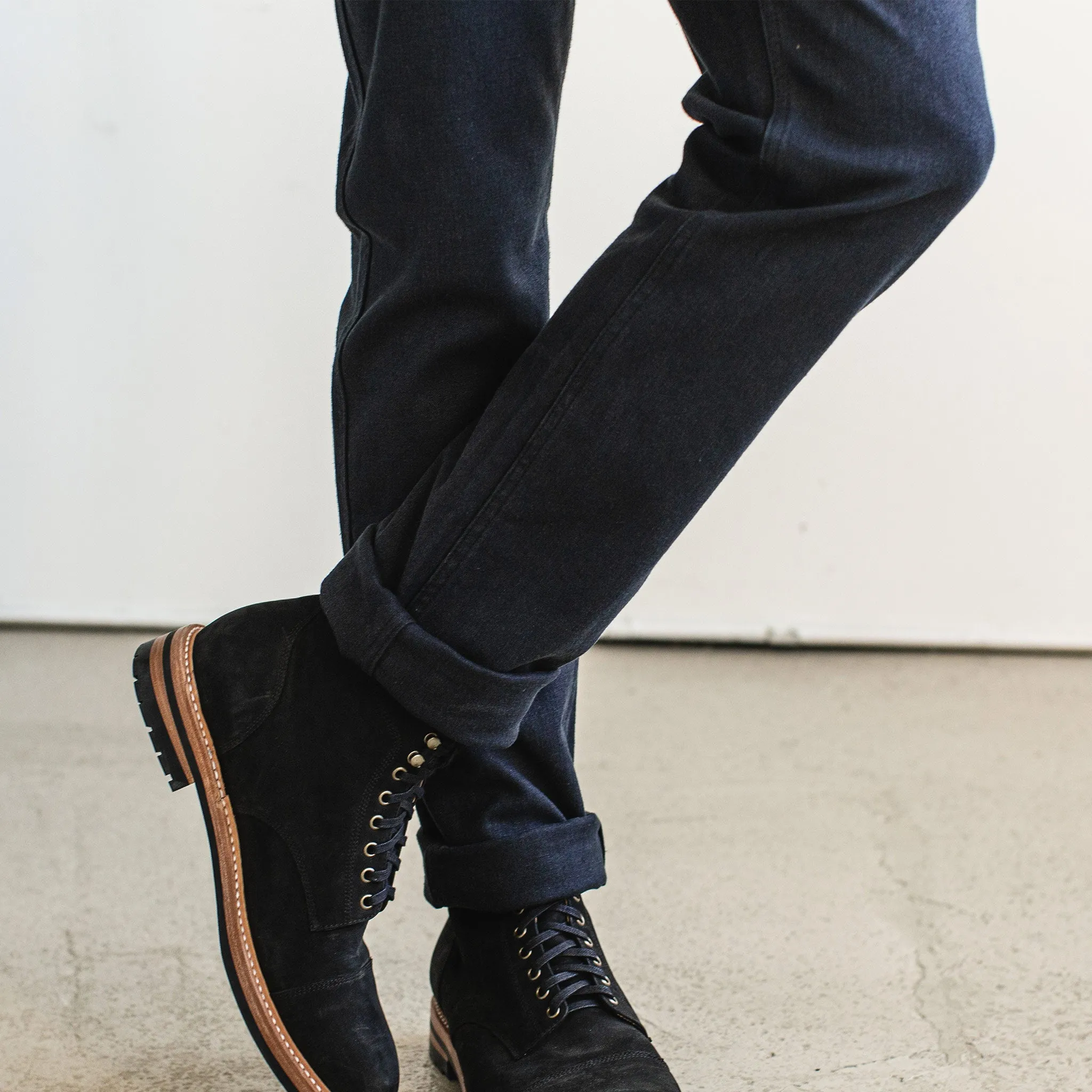 The Camp Pant in Indigo Boss Duck