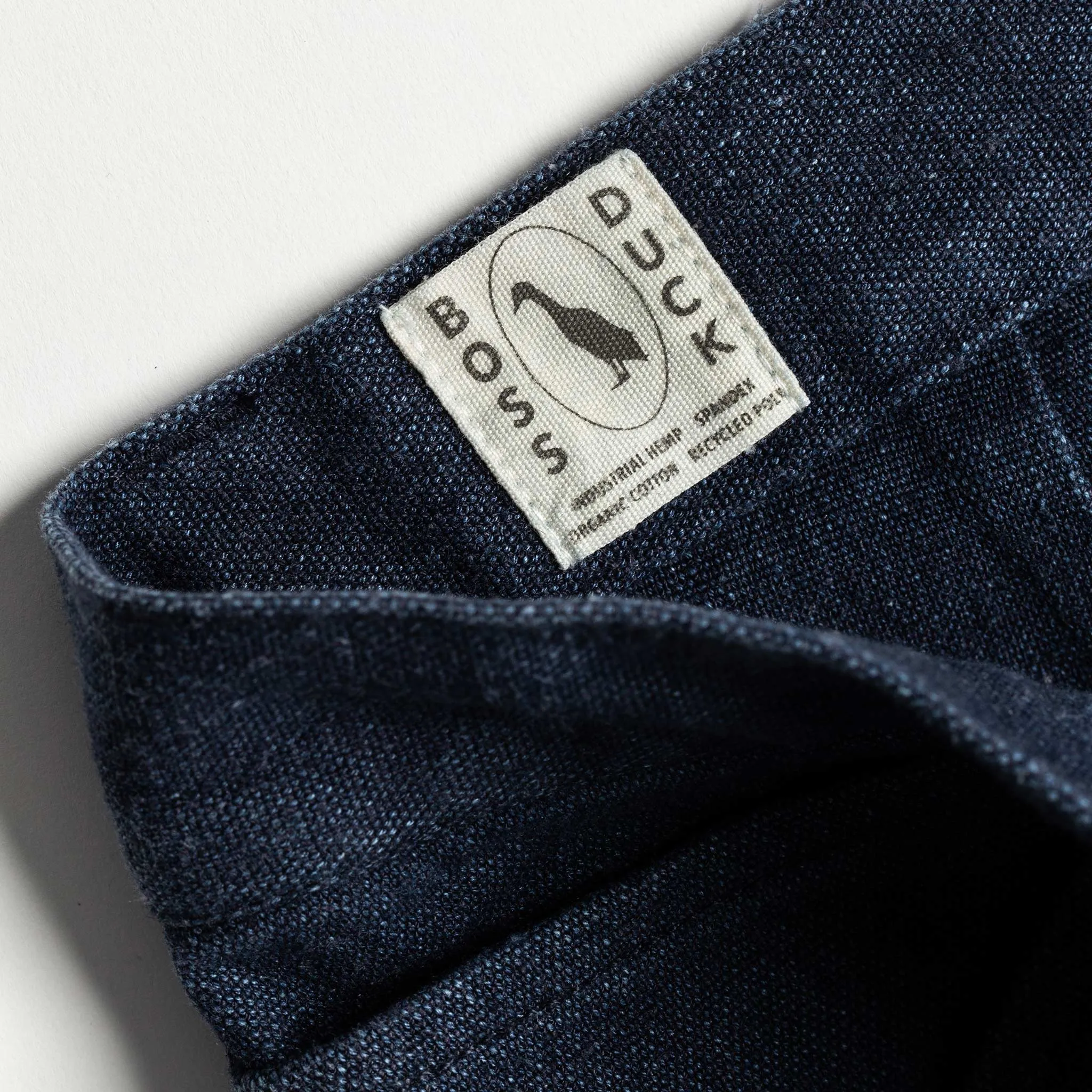 The Camp Pant in Indigo Boss Duck