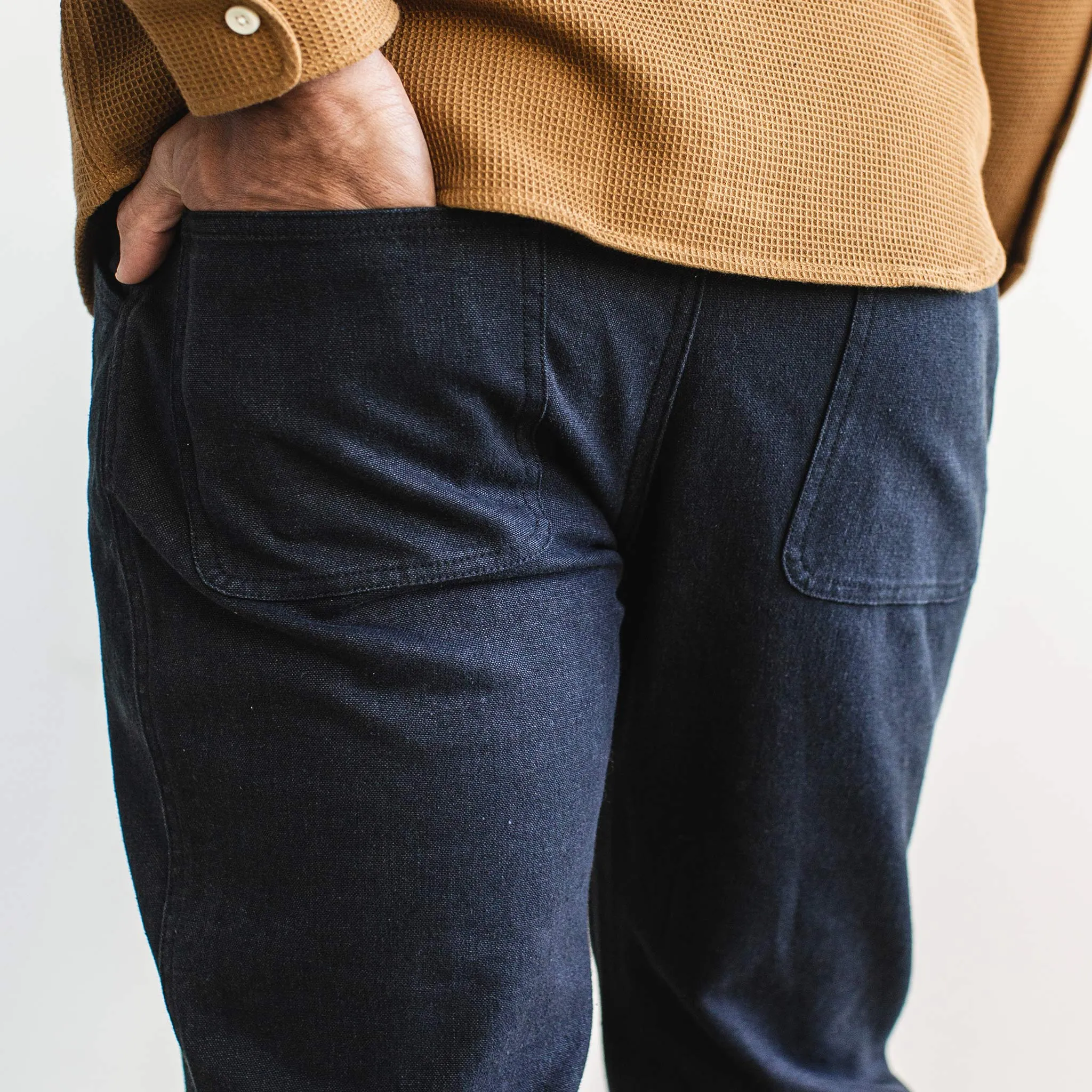 The Camp Pant in Indigo Boss Duck