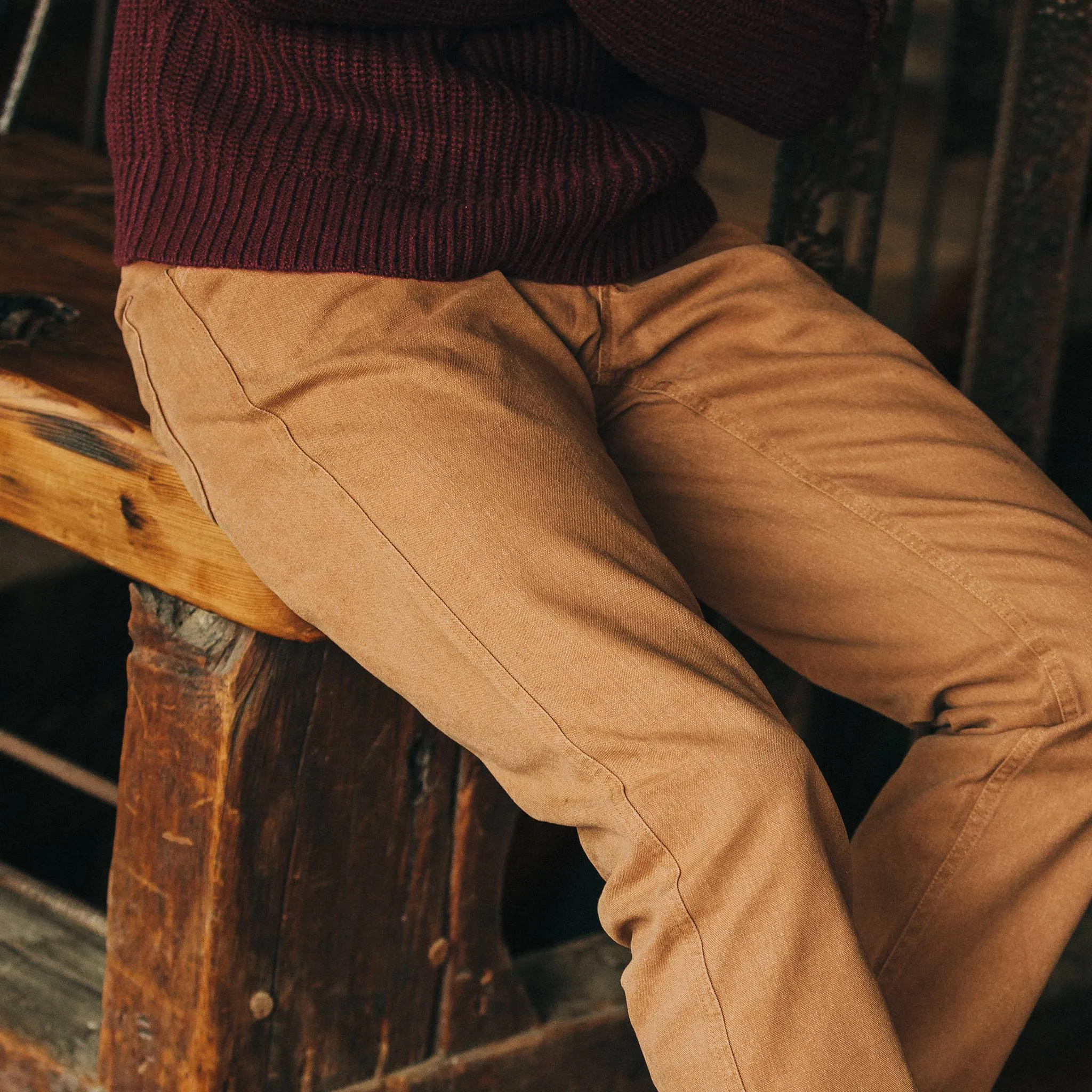 The Camp Pant in Tobacco Boss Duck