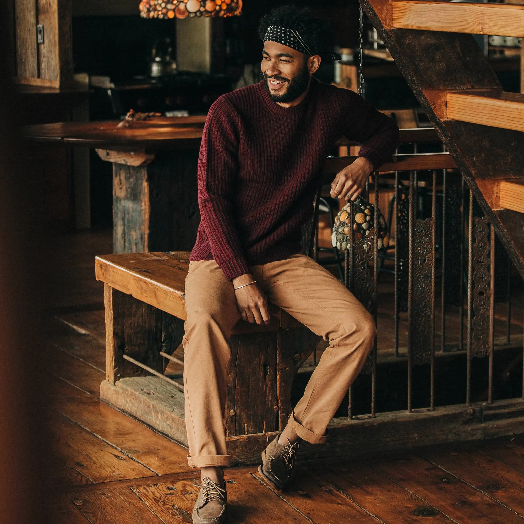 The Camp Pant in Tobacco Boss Duck