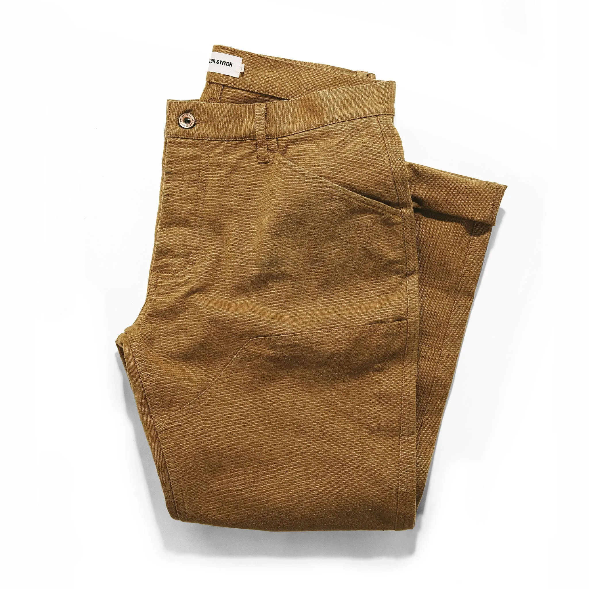 The Chore Pant in British Khaki Boss Duck