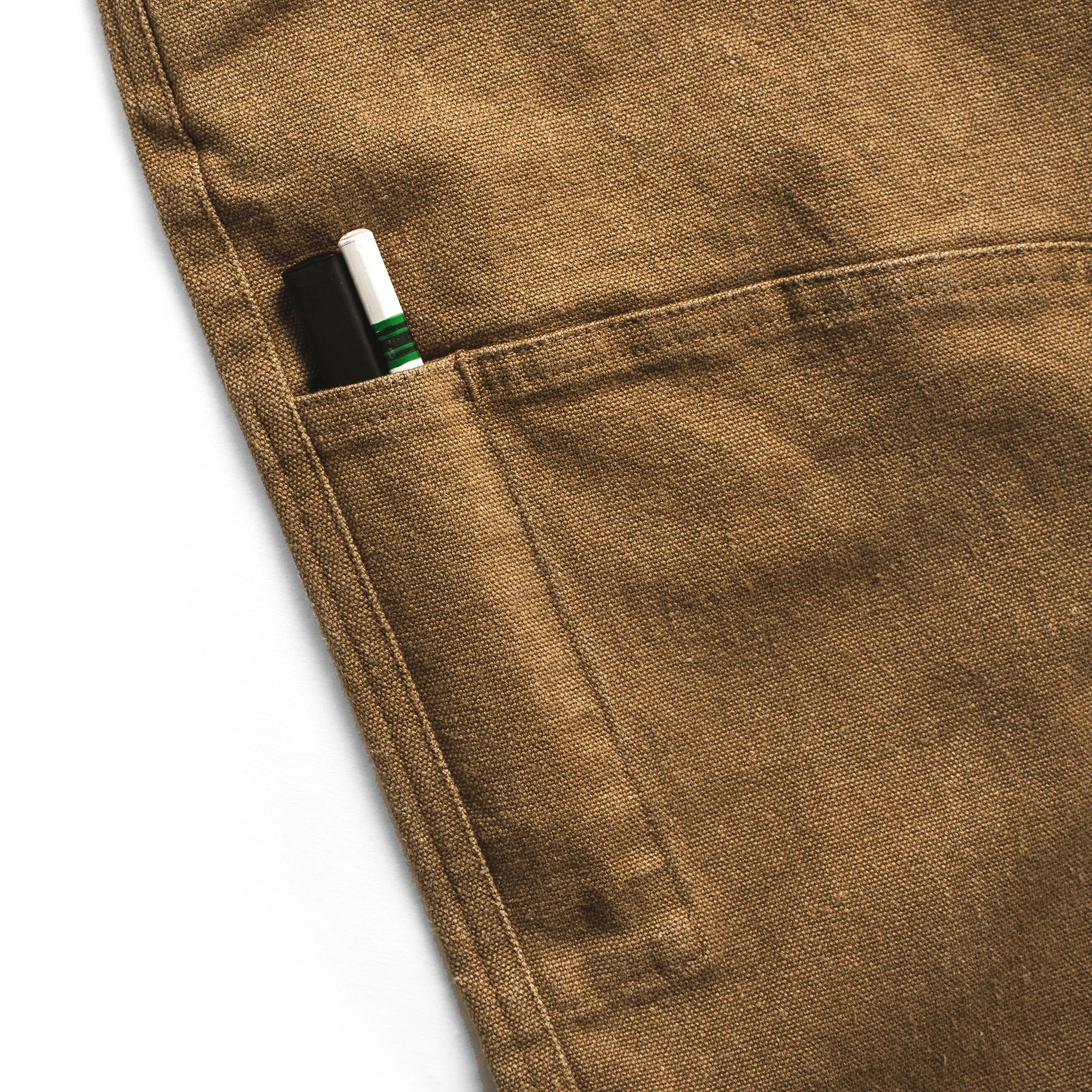 The Chore Pant in British Khaki Boss Duck