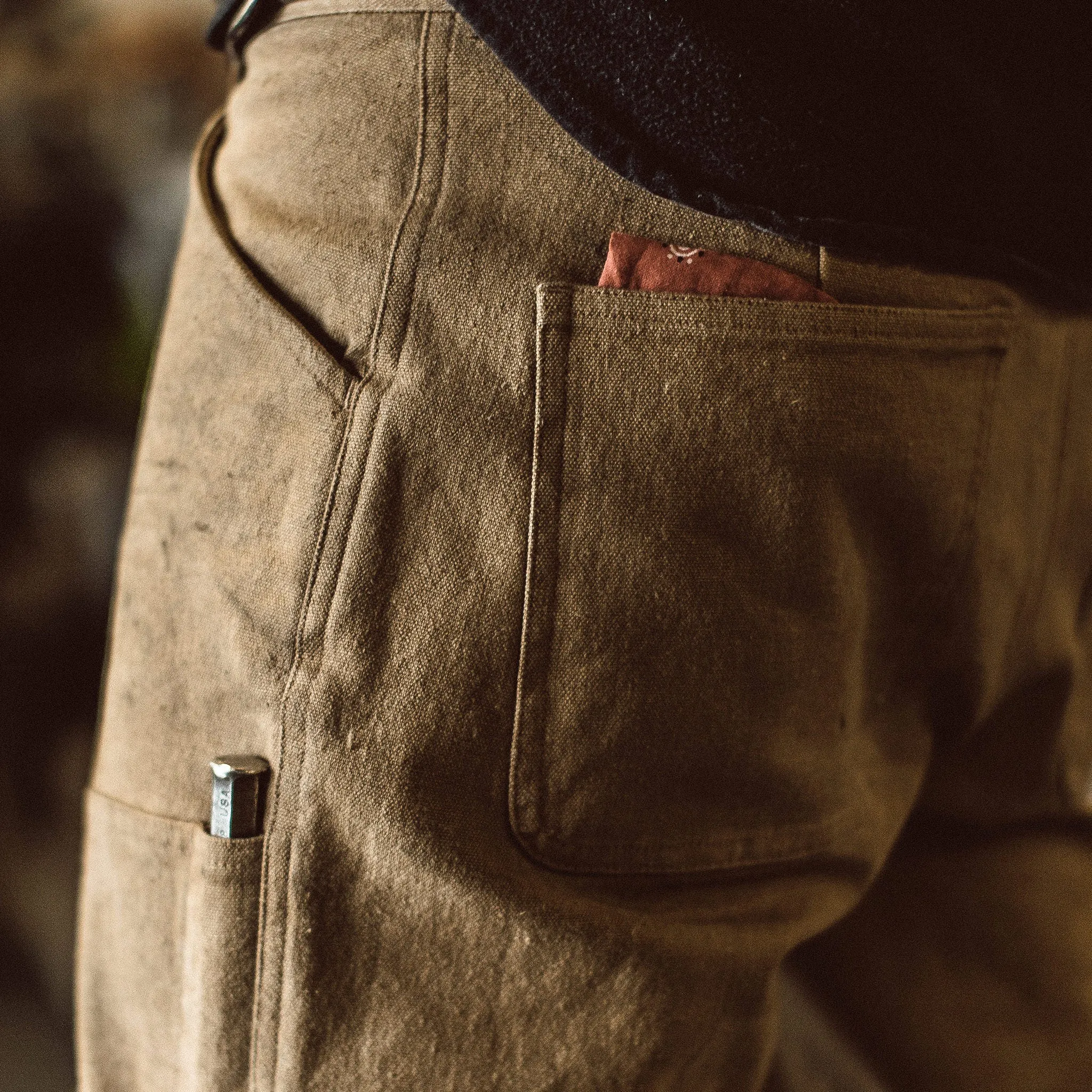 The Chore Pant in British Khaki Boss Duck