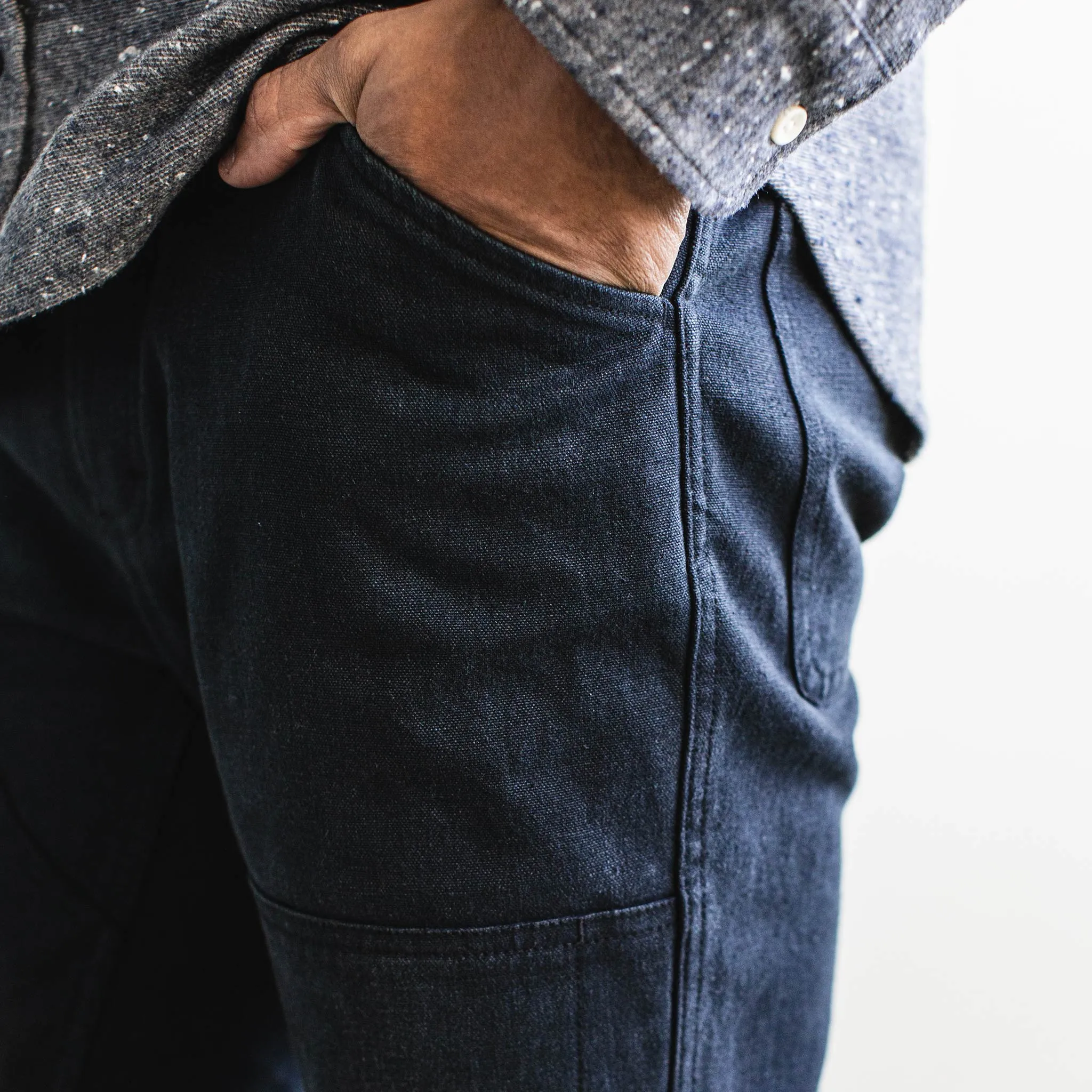 The Chore Pant in Indigo Boss Duck