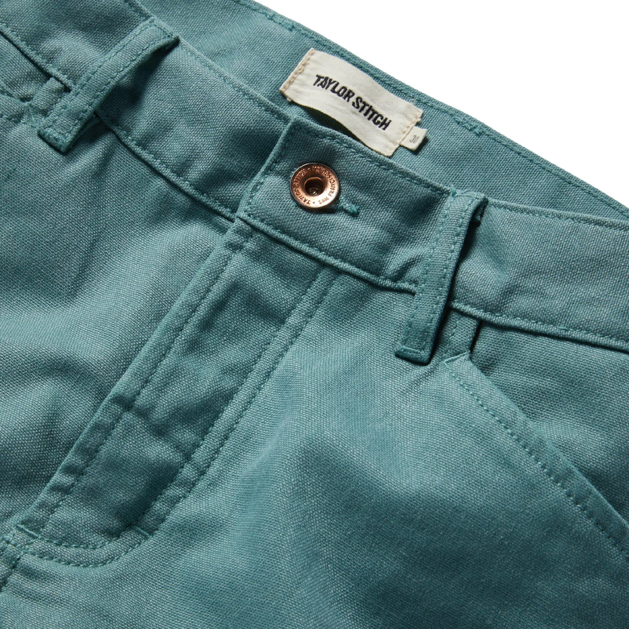 The Chore Pant in Ocean Boss Duck