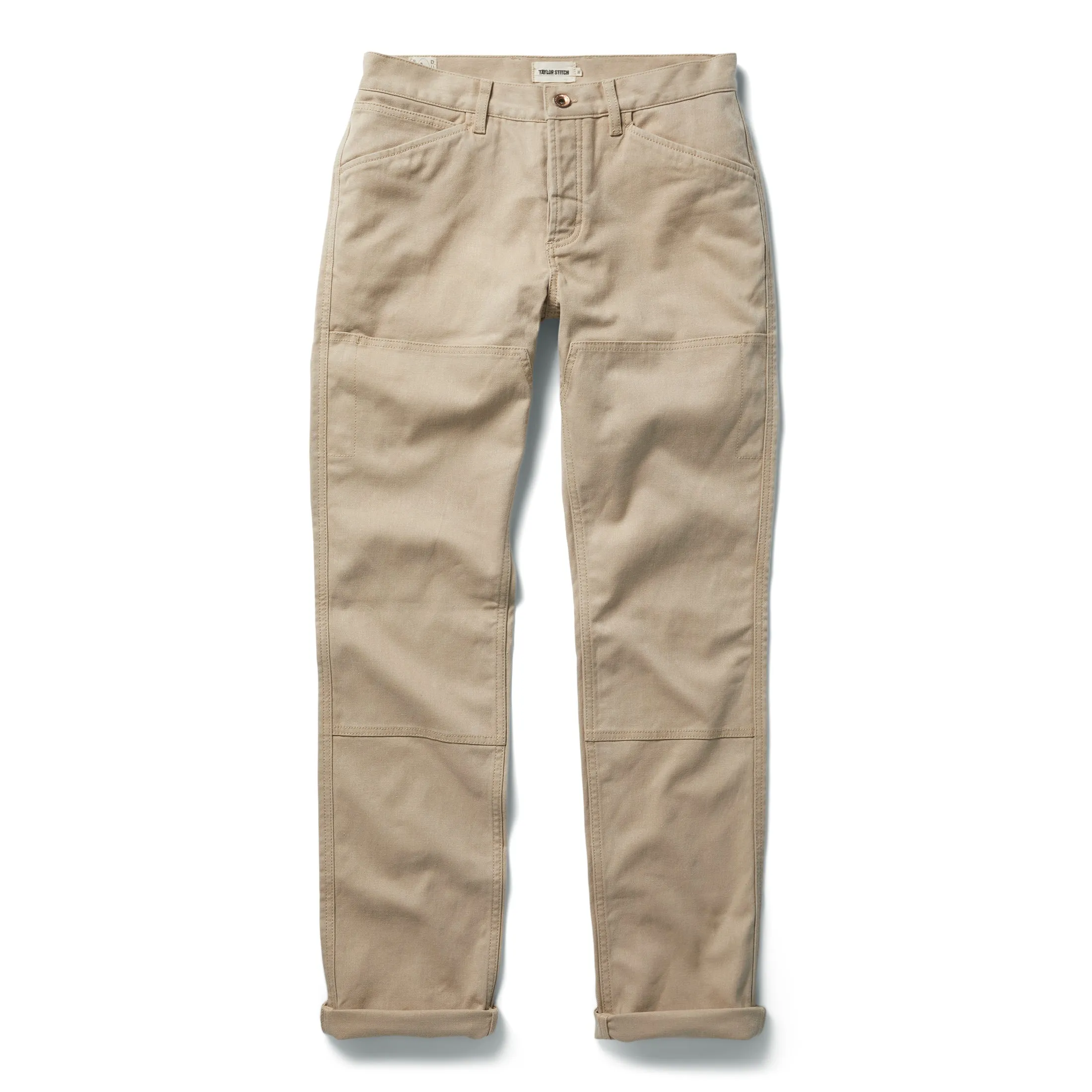 The Chore Pant in Sand Boss Duck