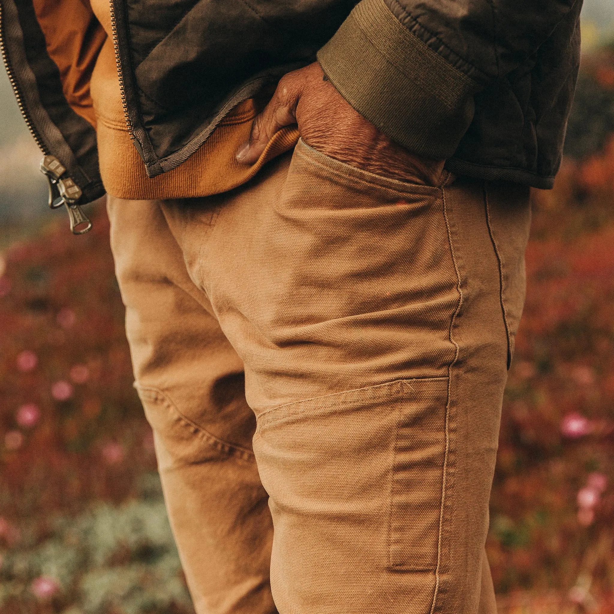 The Chore Pant in Tobacco Boss Duck