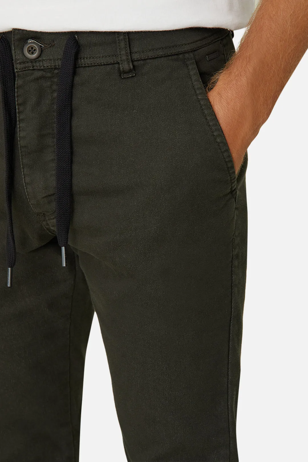 The Drifter Chino Pant - Army Green