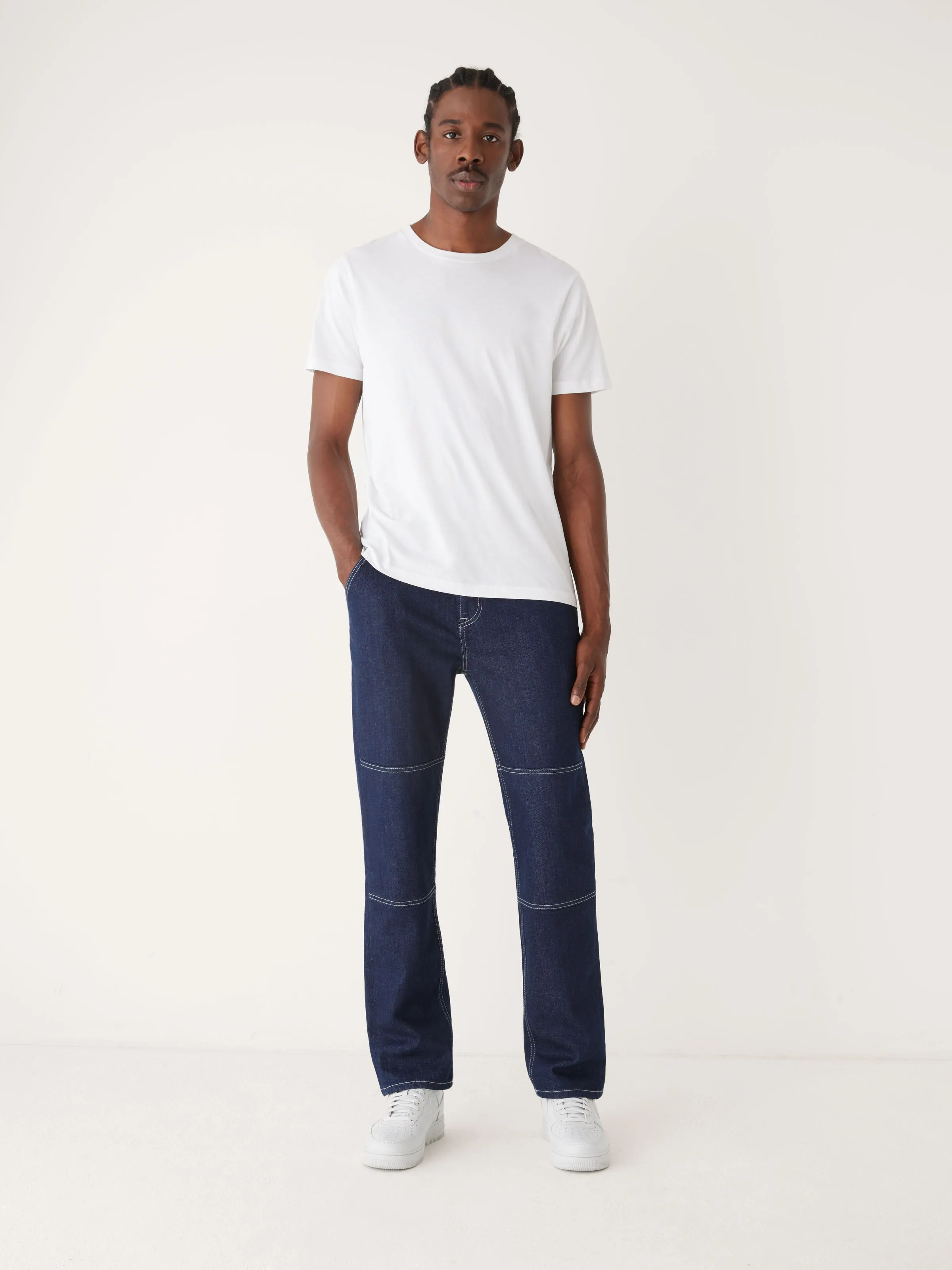 The Nolan Straight Jean in Navy