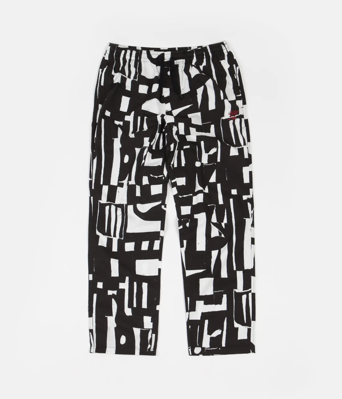 The Quiet Life Ekta Beach Pants - Black / White