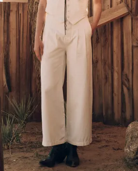 The Sculpted Trouser. -- Natural Hemp