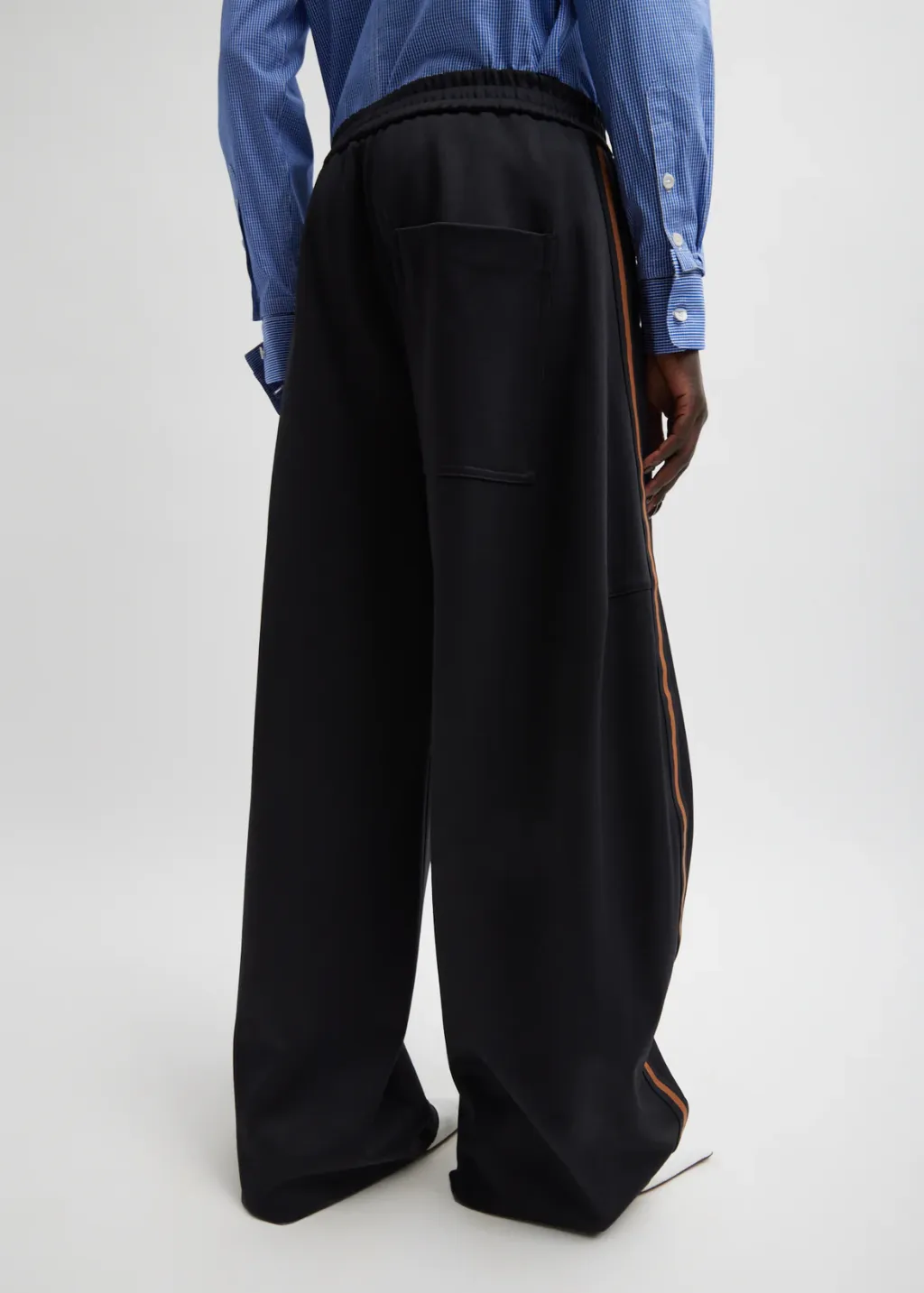 Tibi Active Knit Winslow Pant (with Stripe)