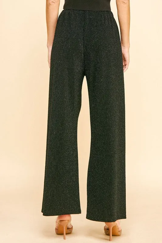 Time To Shine Textured Pant