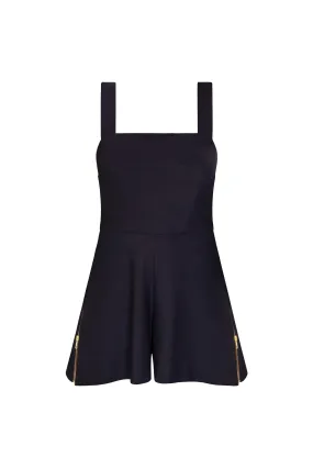 Uria Black Romper