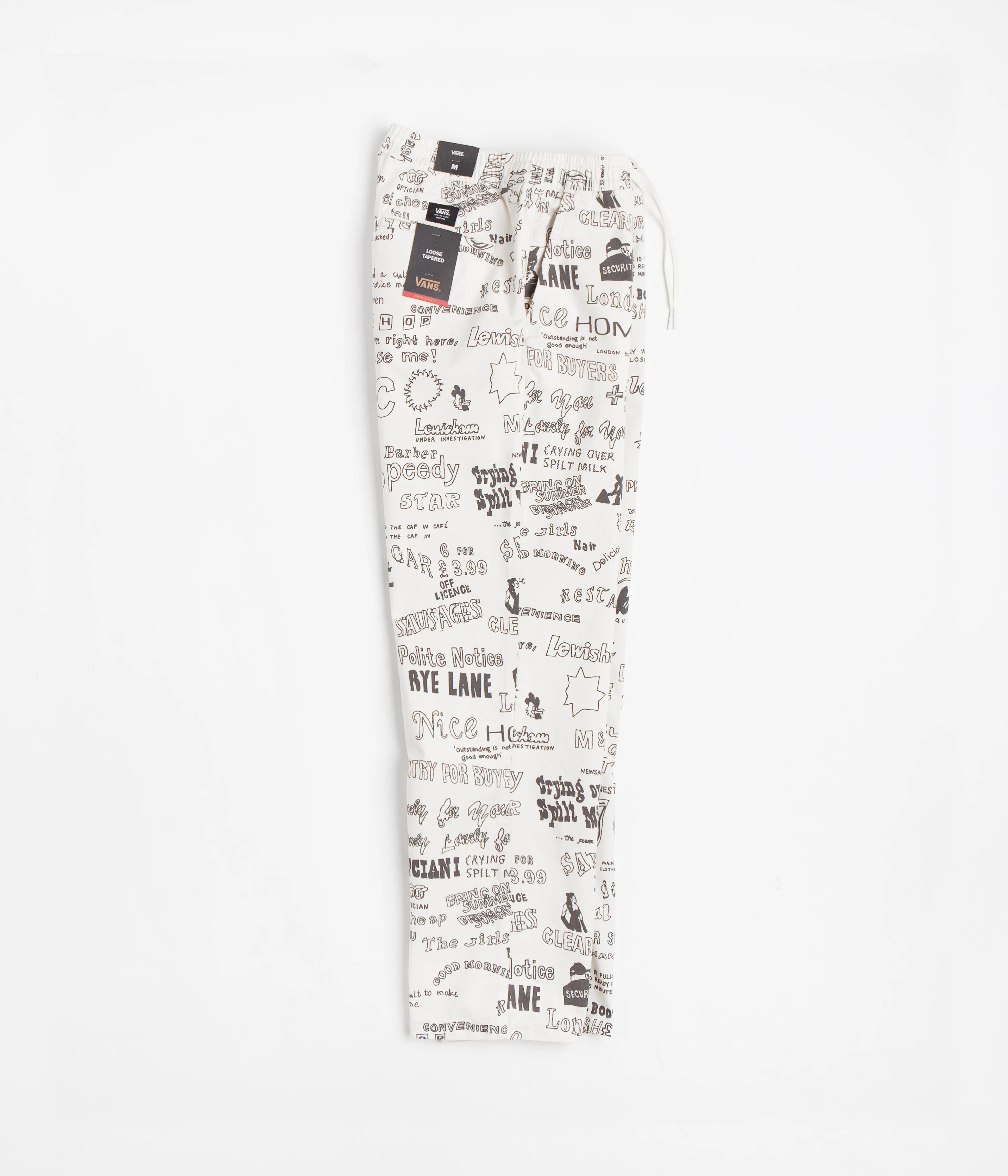 Vans Range Loose Tapered Pants - (Helena Long) Antique White