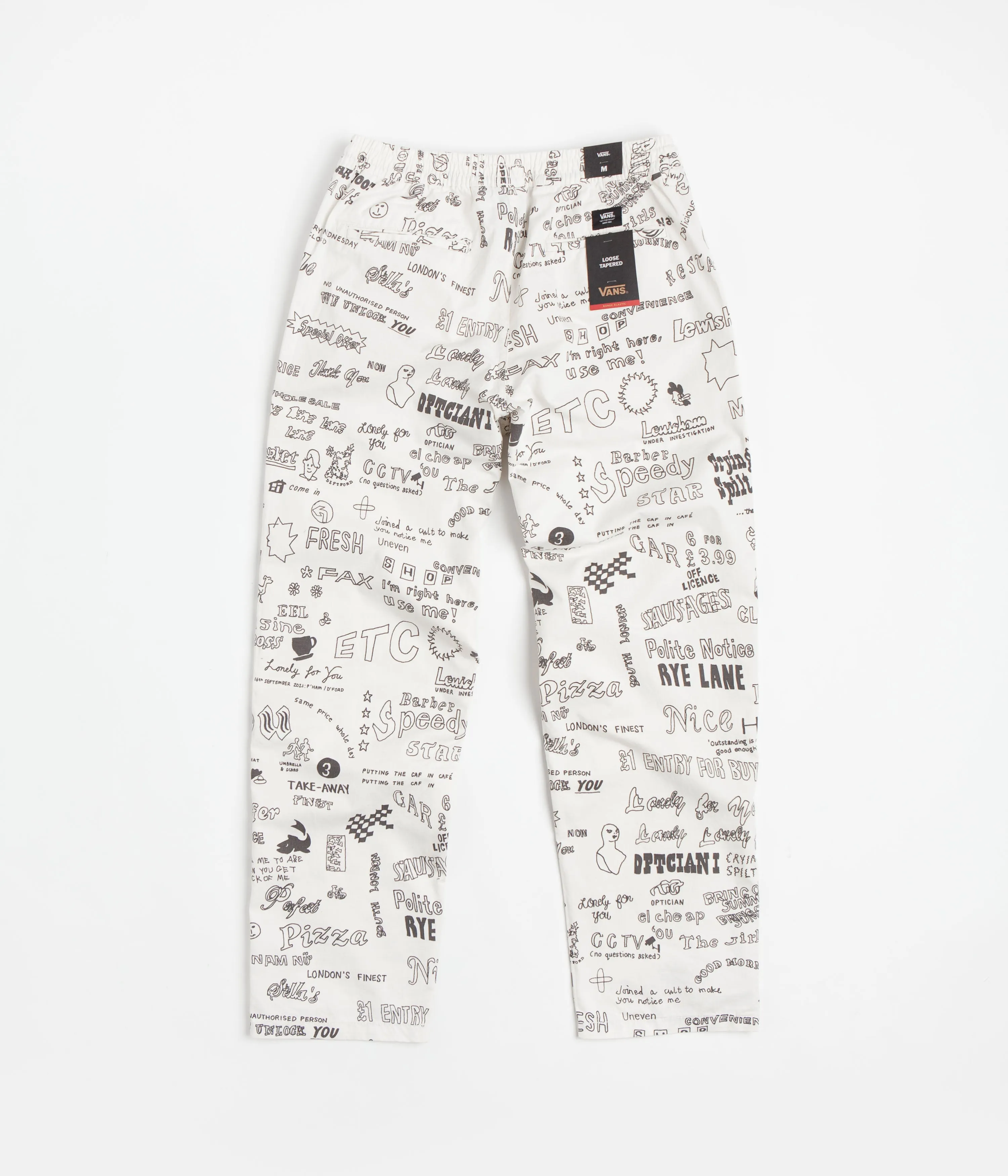 Vans Range Loose Tapered Pants - (Helena Long) Antique White