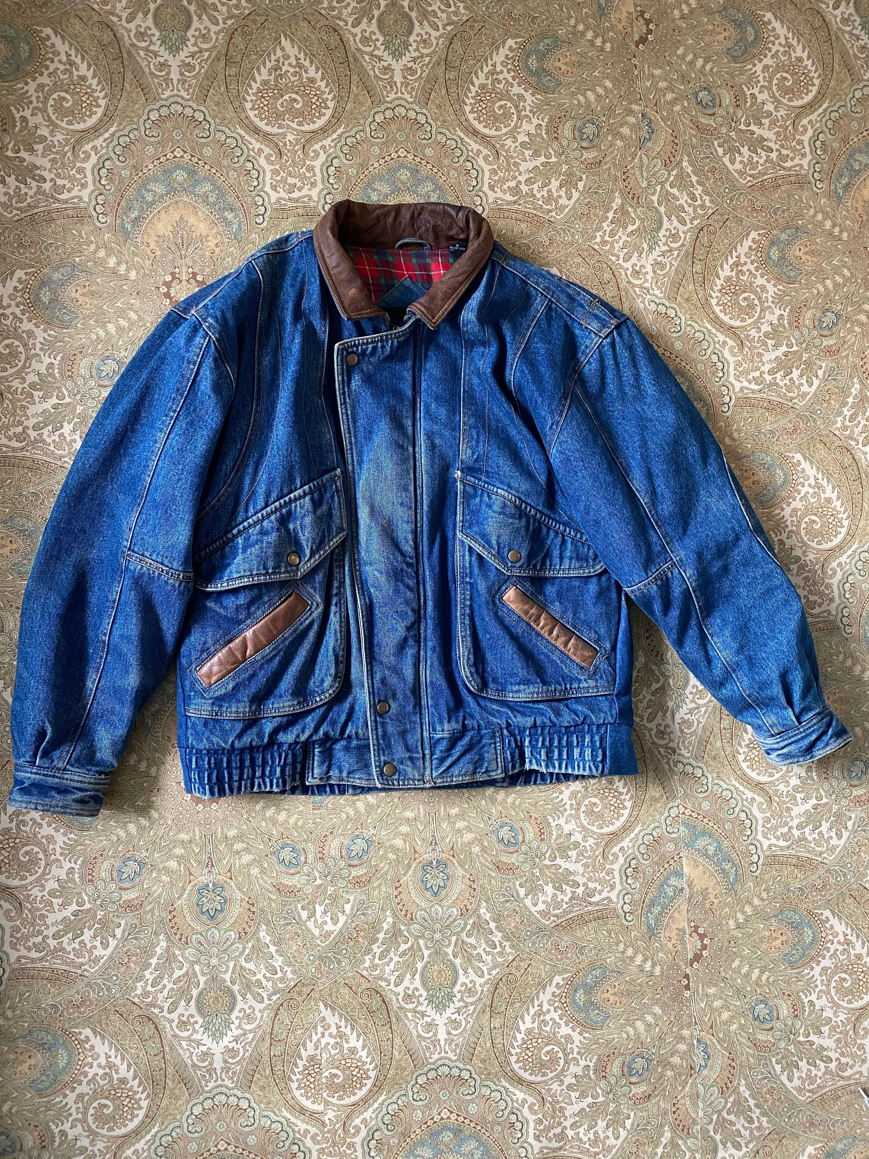 Vintage Jean Bomber