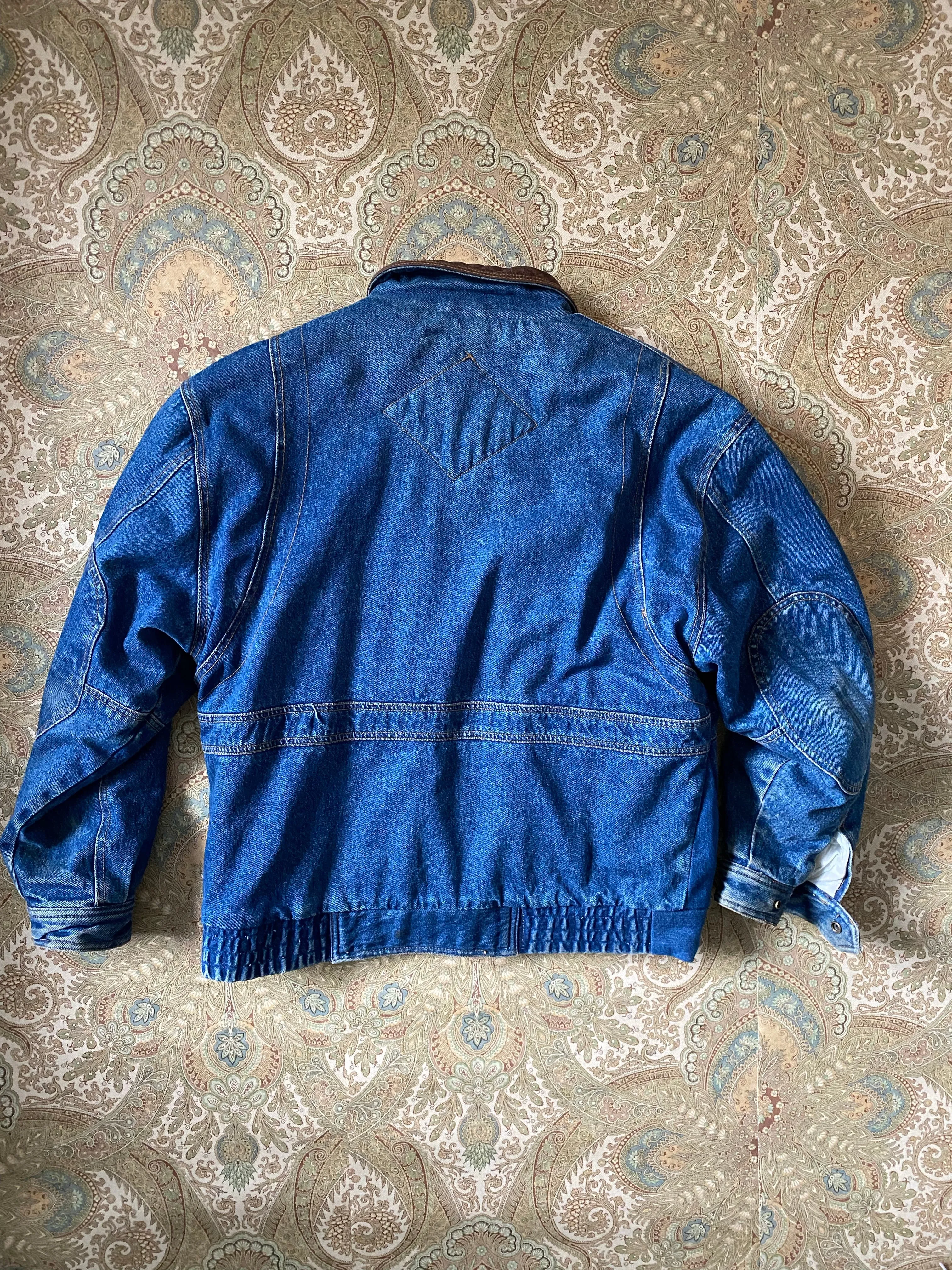 Vintage Jean Bomber