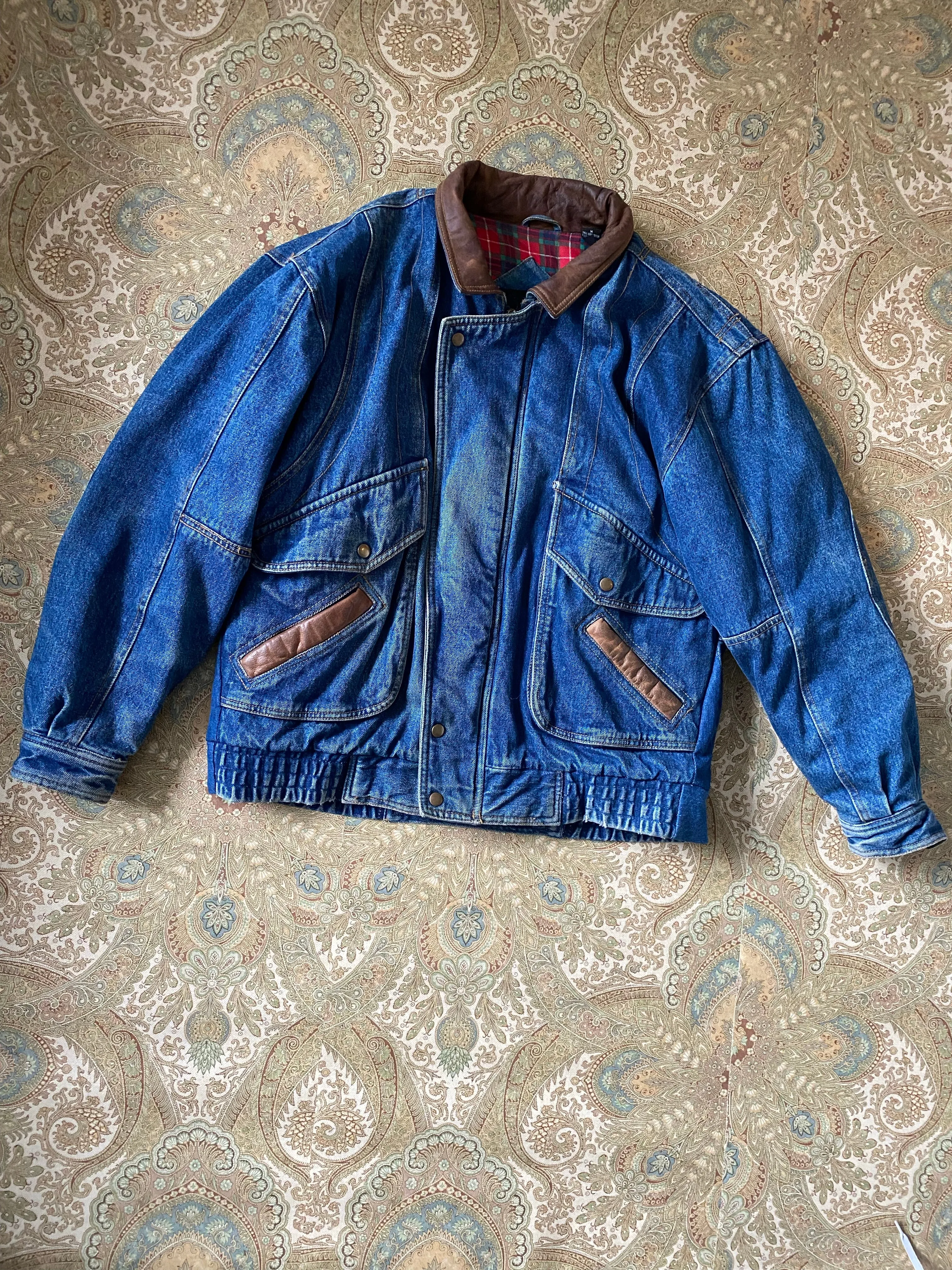 Vintage Jean Bomber