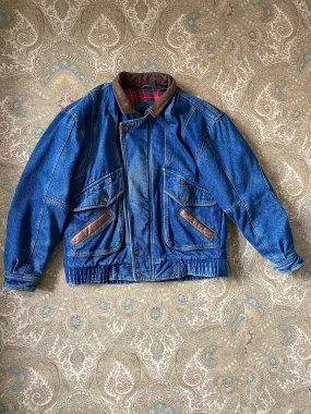 Vintage Jean Bomber