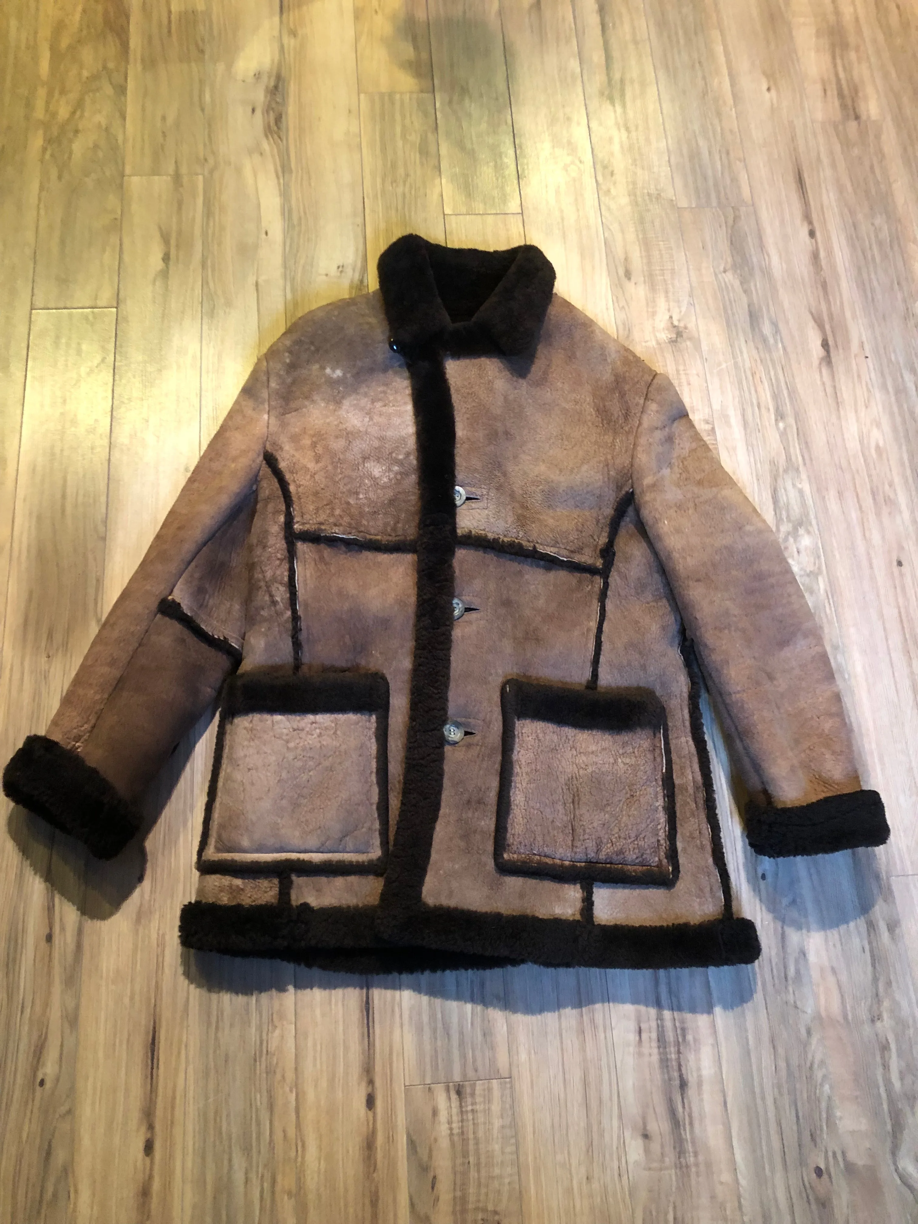 Vintage Shearling Coat