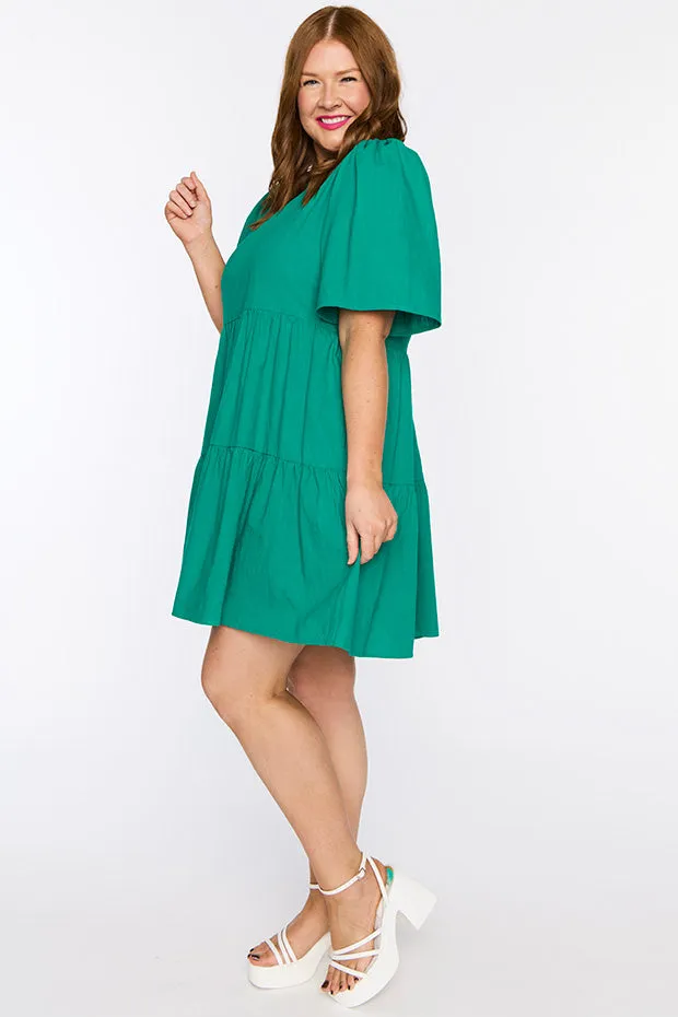 Wilma Green Dress