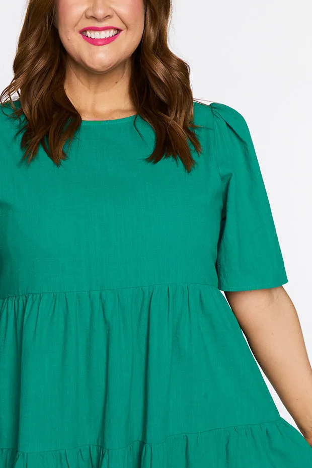 Wilma Green Dress