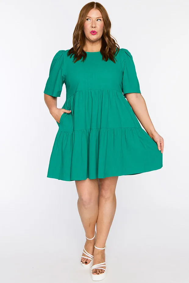 Wilma Green Dress