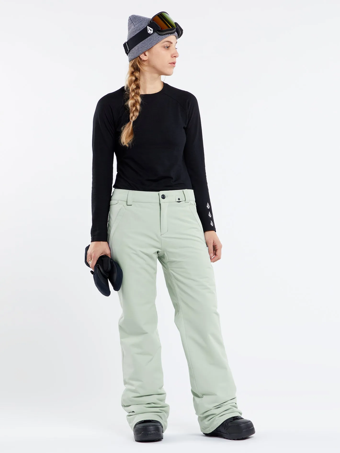 Womens Frochickie Insulated Pants - Sage Frost