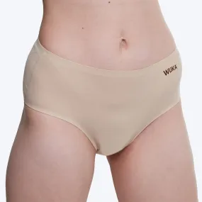 WUKA Stretch Seamless Midi Brief Medium - Light Nude