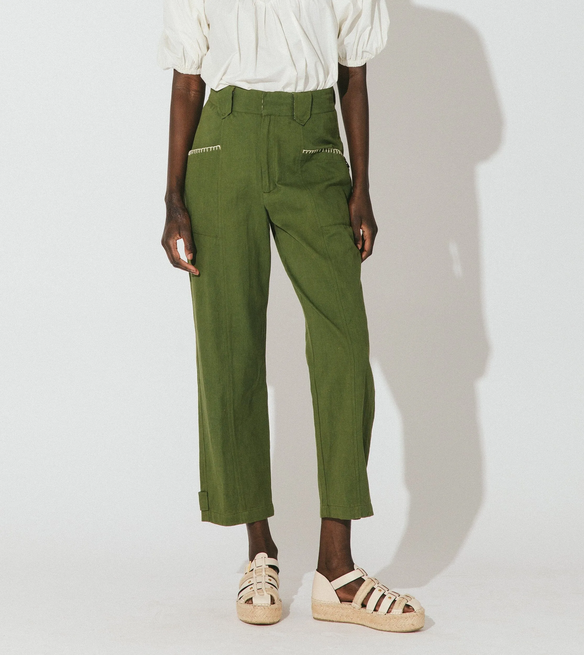 Wyatt Pant | Cyprus Green