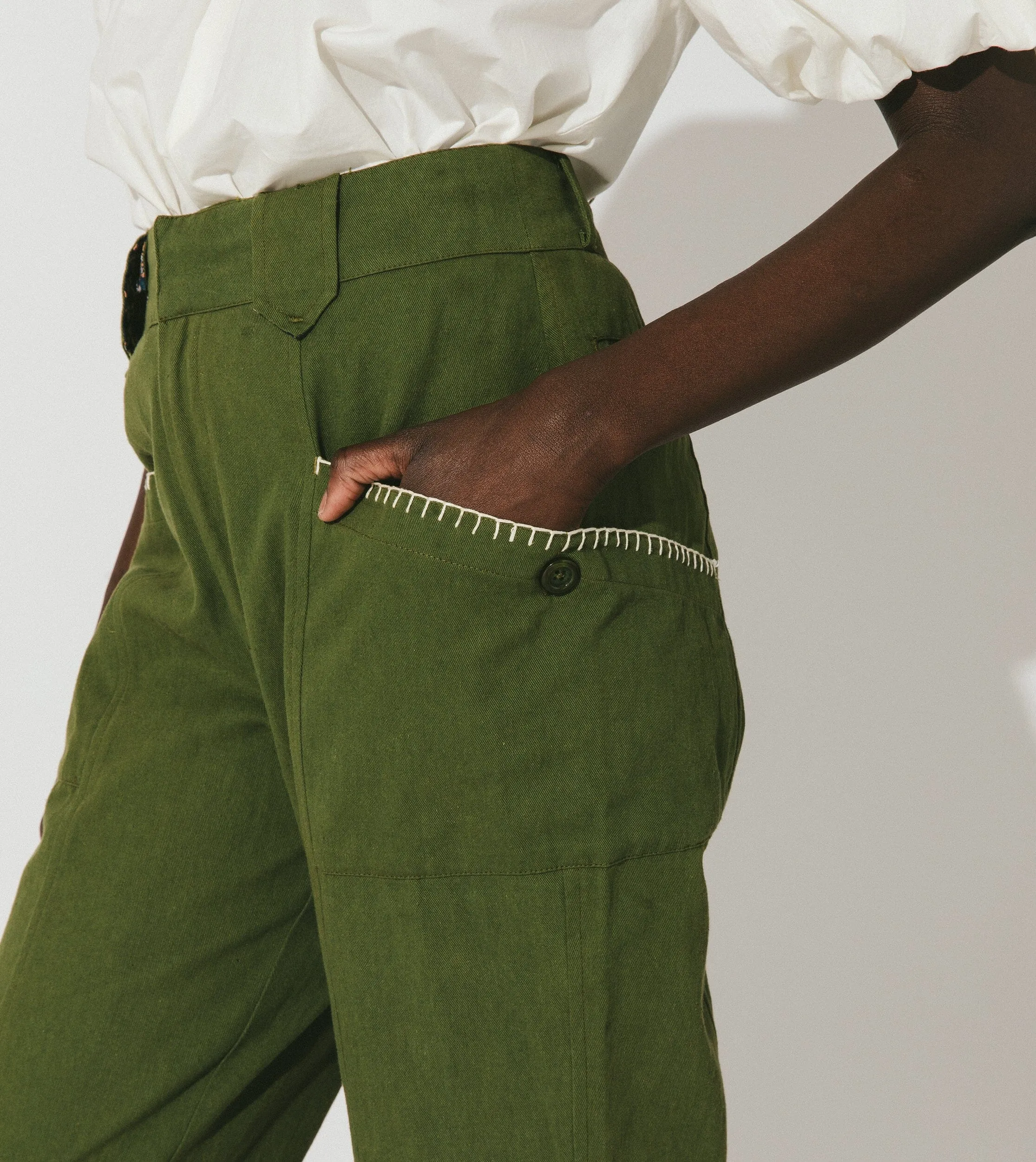 Wyatt Pant | Cyprus Green